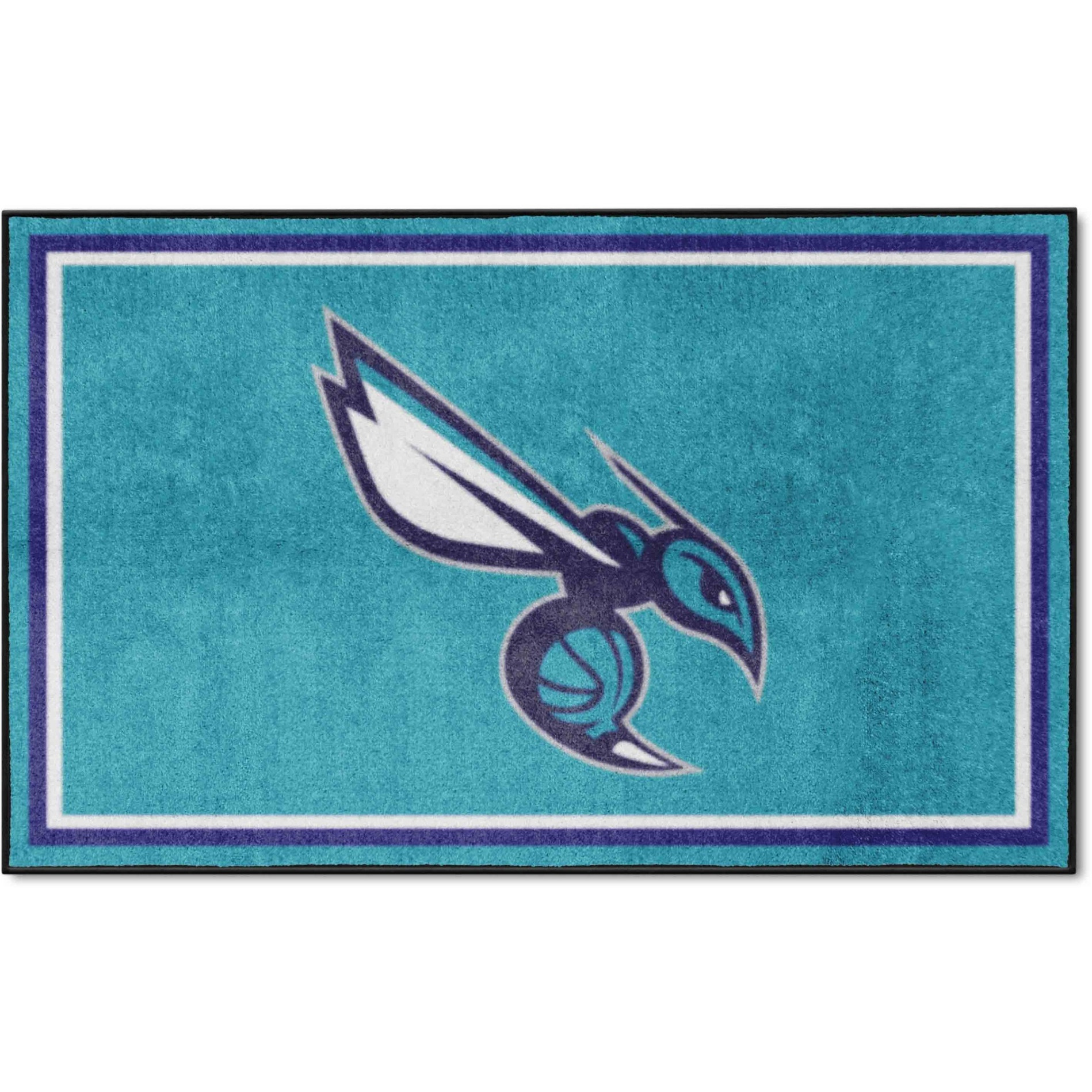 Charlotte Hornets 4ft. x 6ft. Plush Area Rug