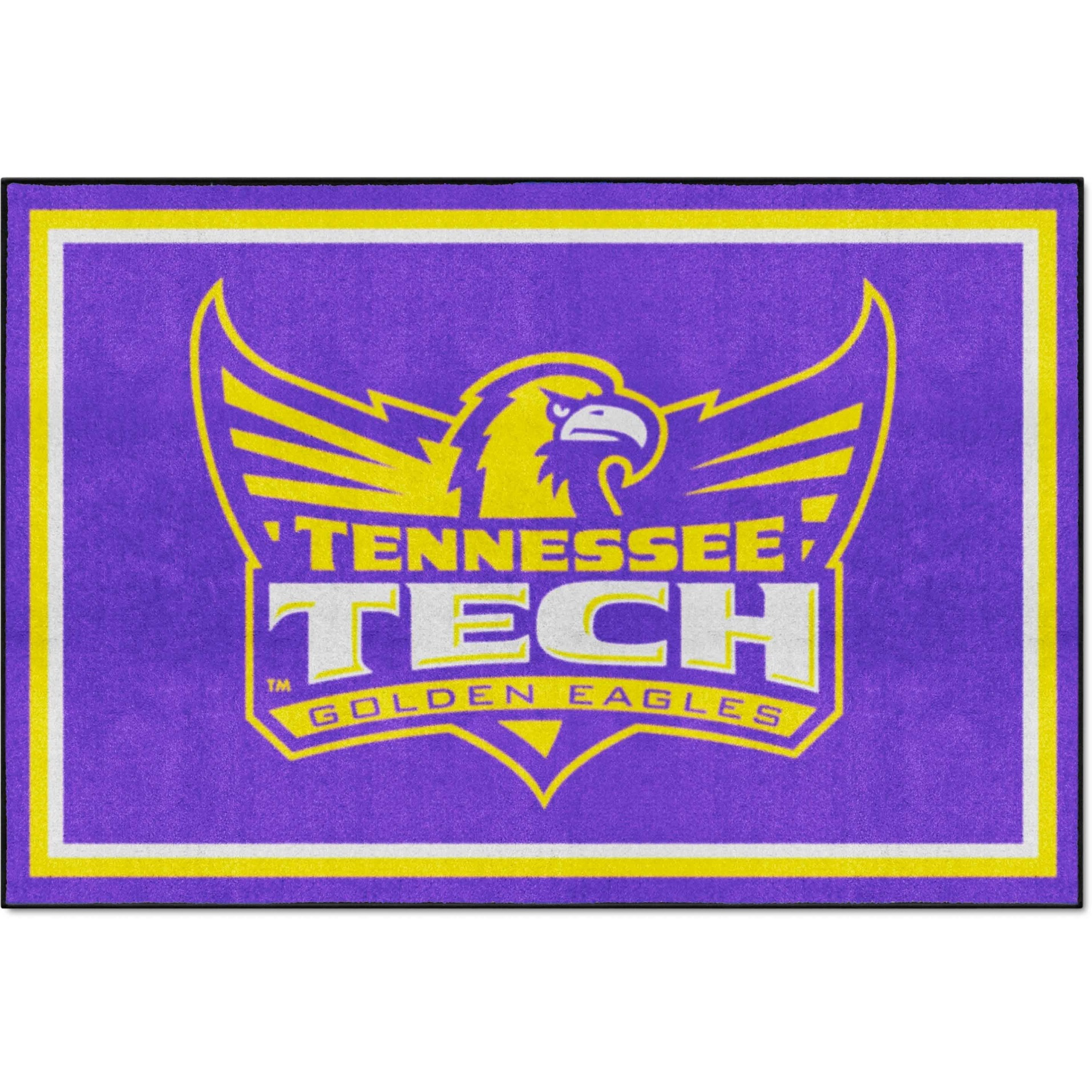Tennessee Tech Golden Eagles 5ft. x 8 ft. Plush Area Rug