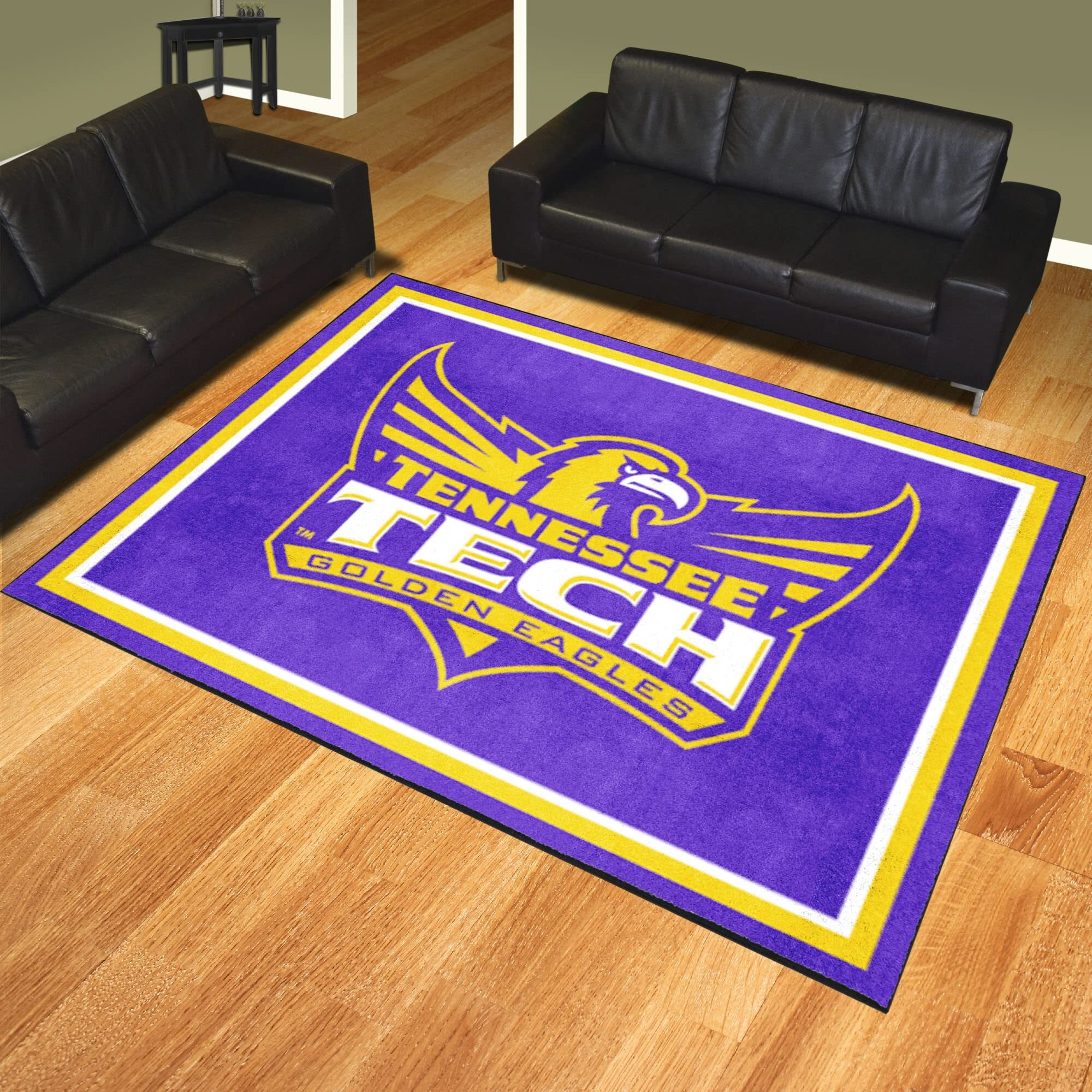 Tennessee Tech Golden Eagles 8ft. x 10 ft. Plush Area Rug