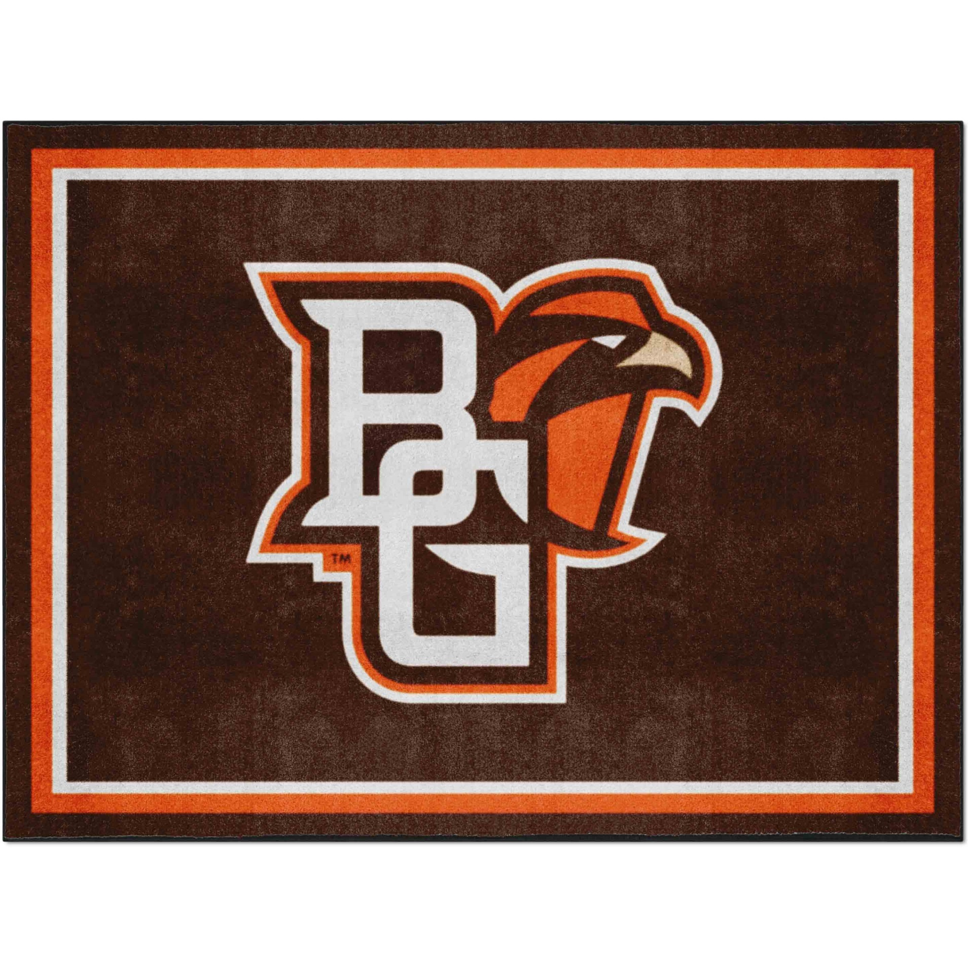 Bowling Green Falcons 8ft. x 10 ft. Plush Area Rug