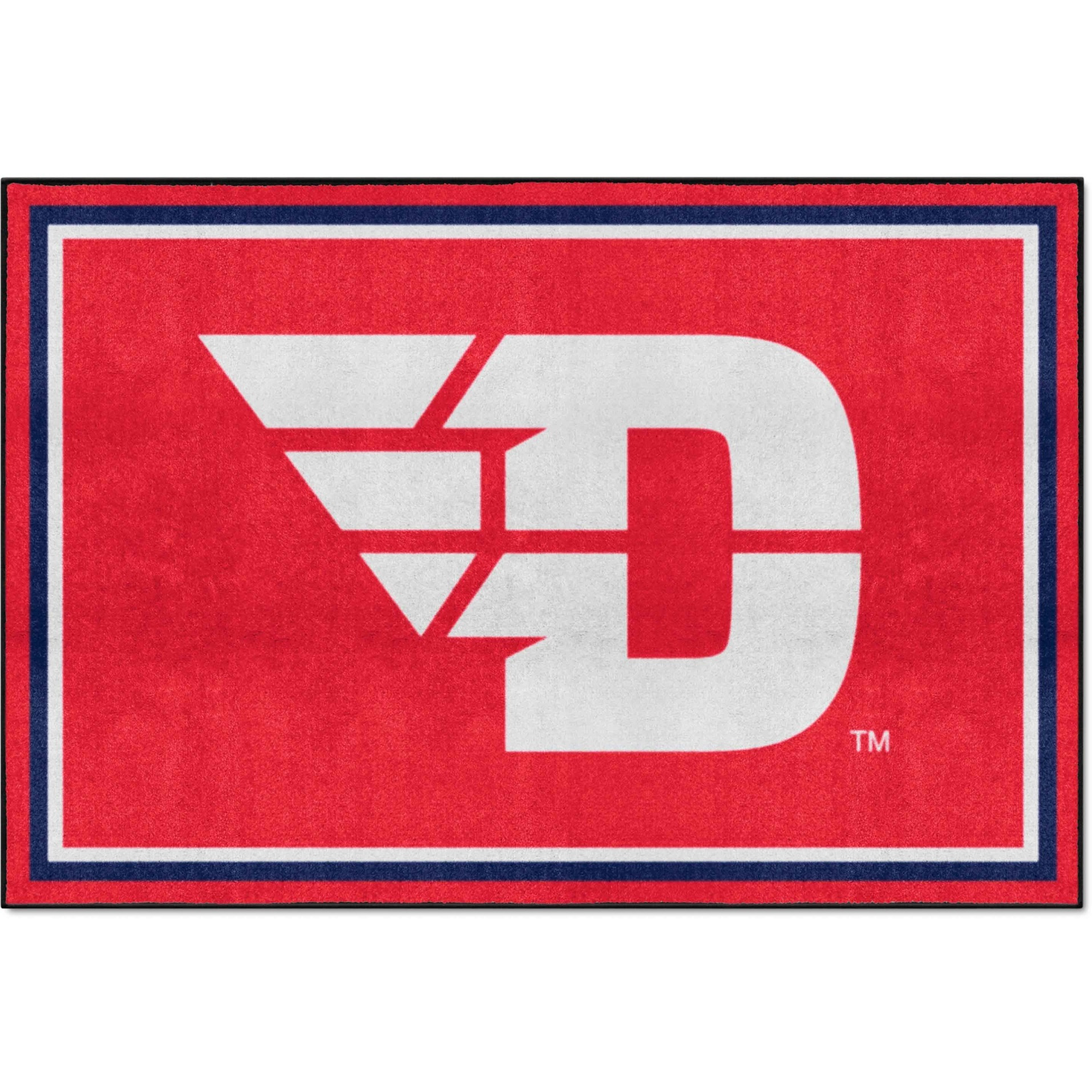 Dayton Flyers 5ft. x 8 ft. Plush Area Rug