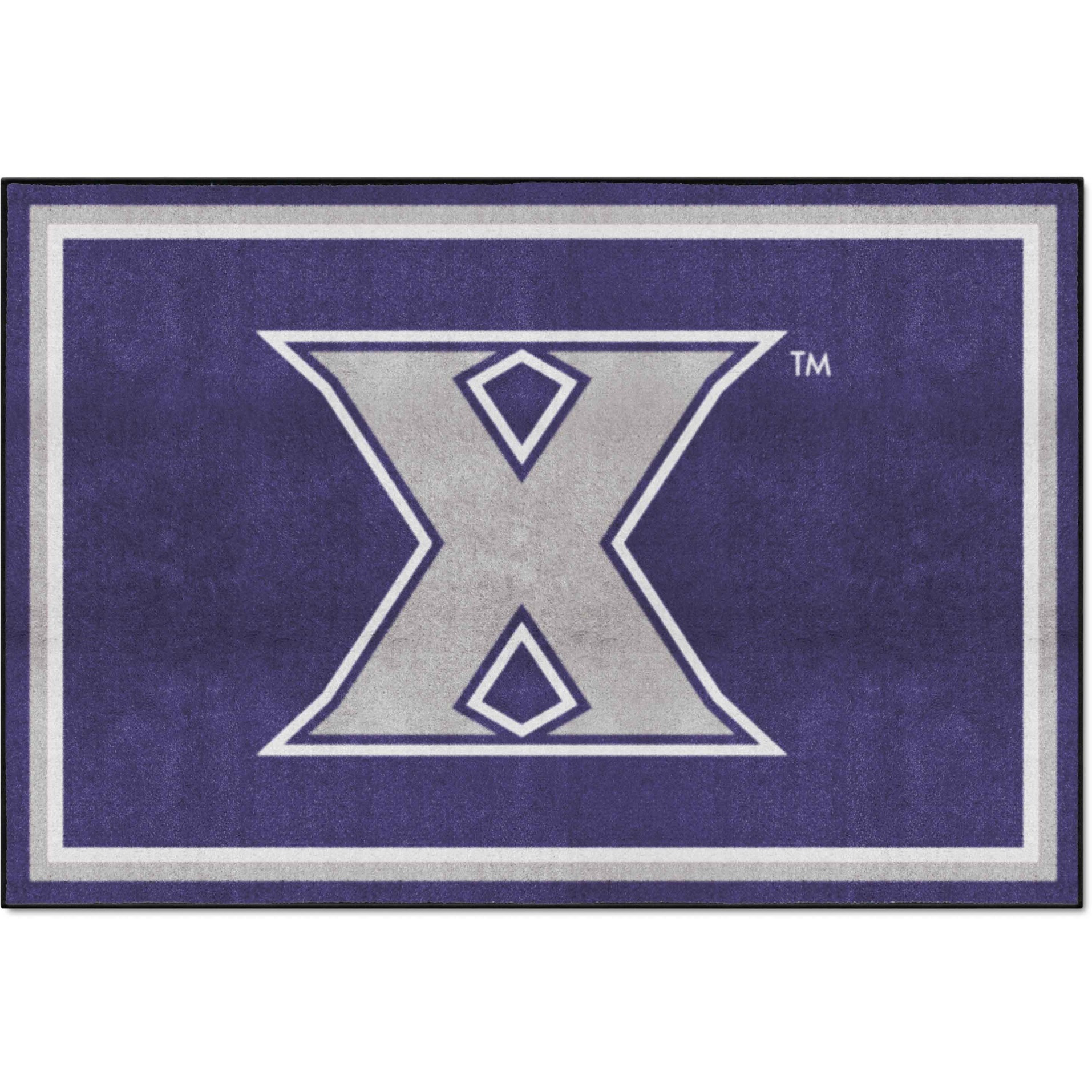 Xavier Musketeers 5ft. x 8 ft. Plush Area Rug