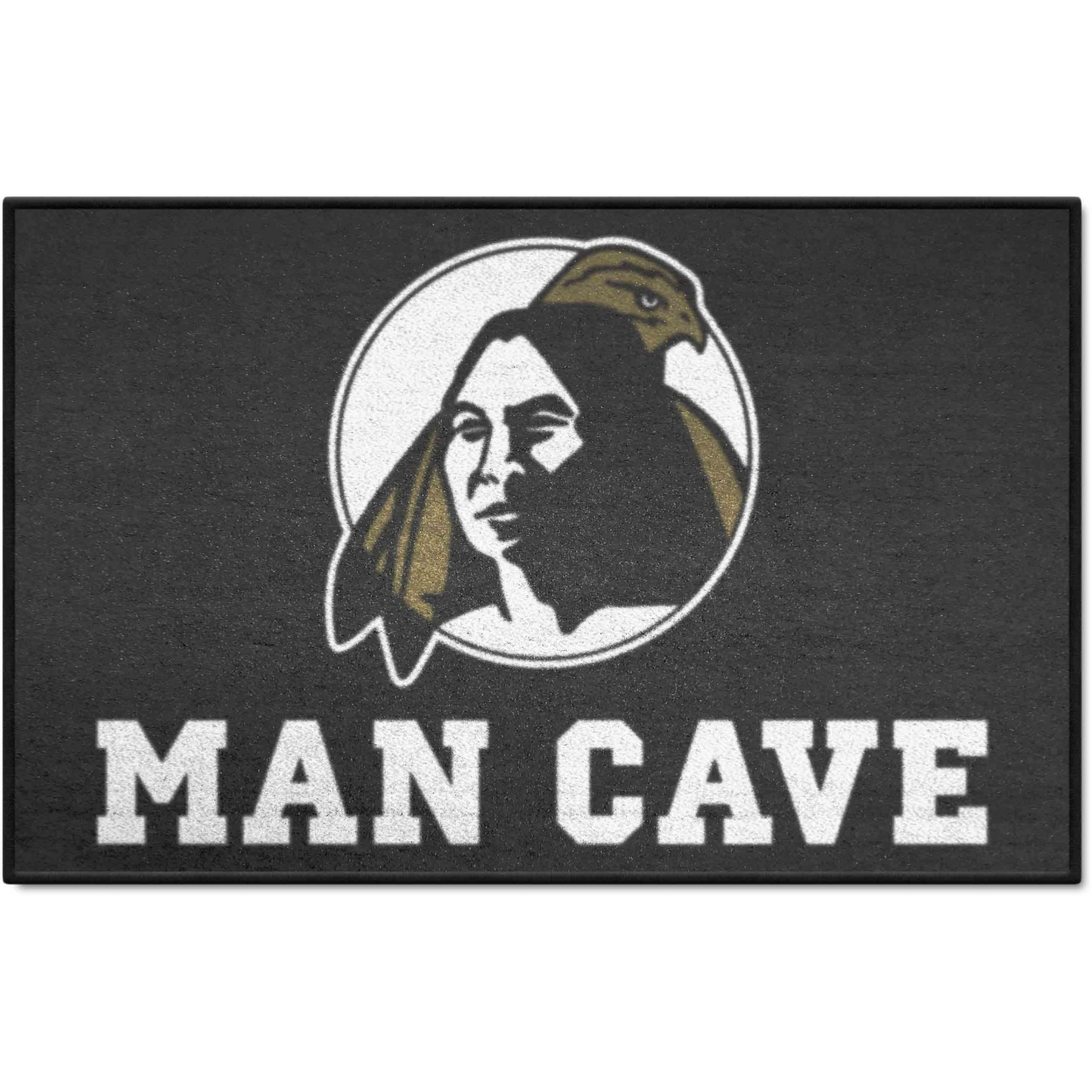 UNC Pembroke Braves Man Cave Starter Mat Accent Rug - 19in. x 30in.