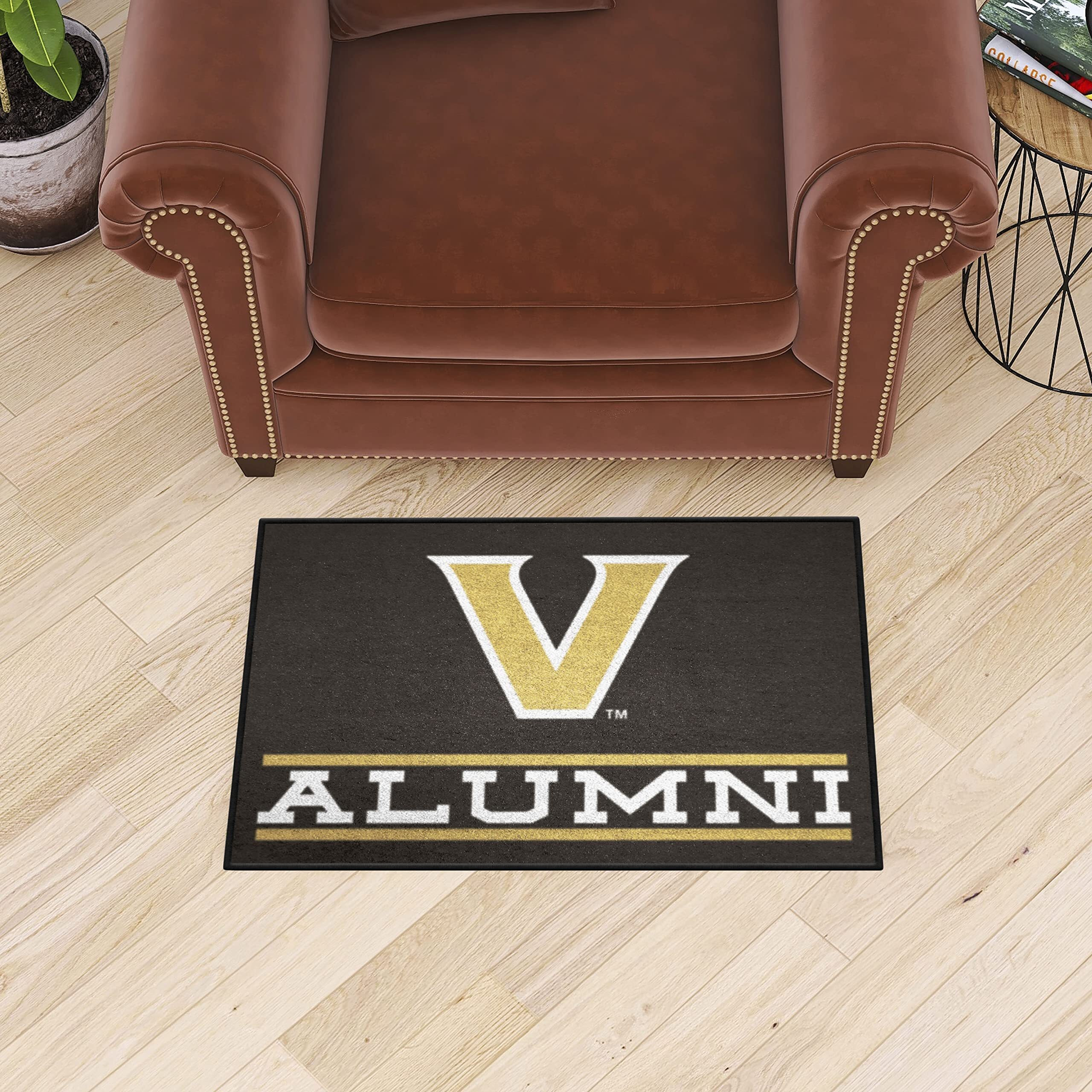 Vanderbilt Commodores Starter Mat Accent Rug - 19in. x 30in. Alumni Starter Mat
