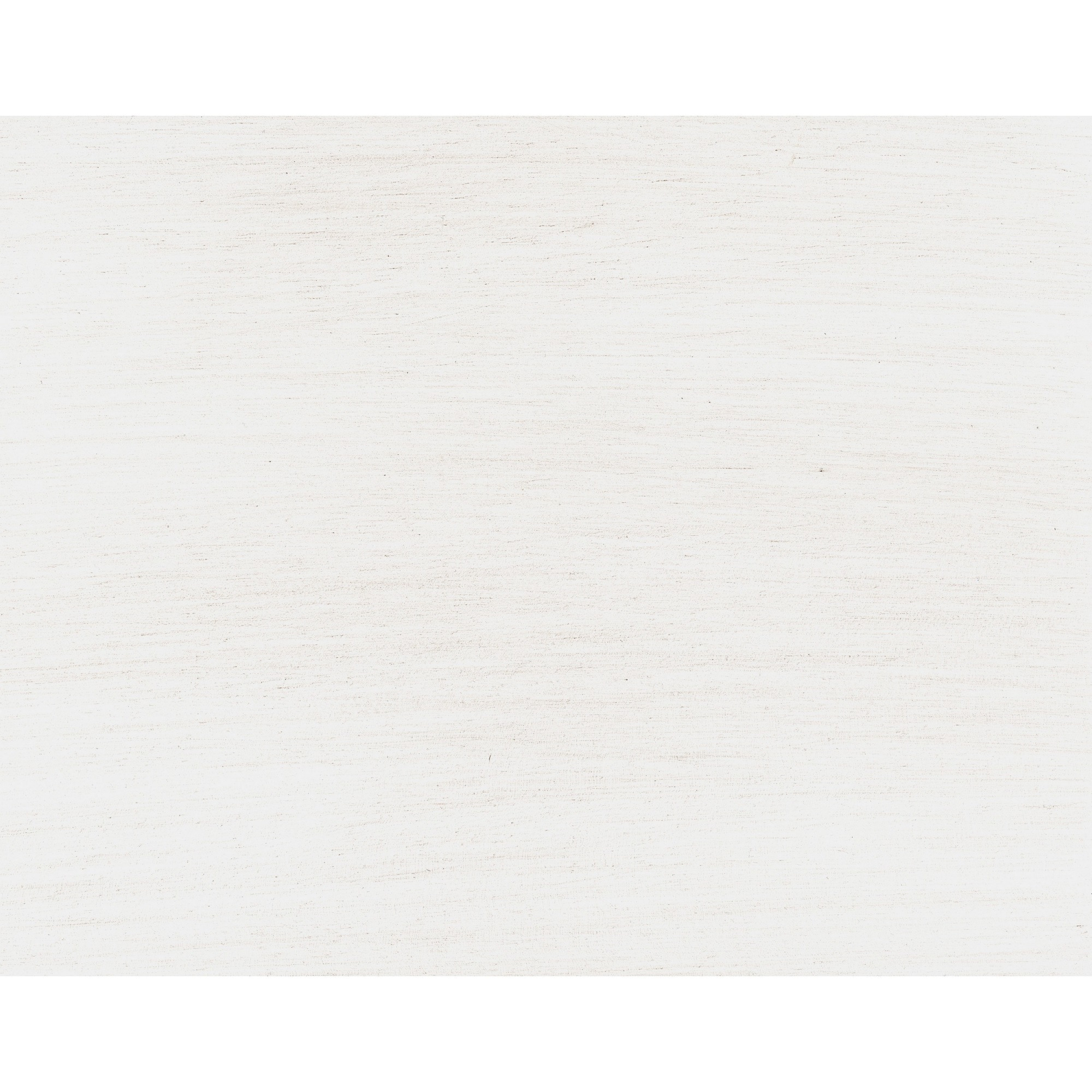 60 Inch Bench, Polyester Upholstery, Crossed Legs, Antique White Finish