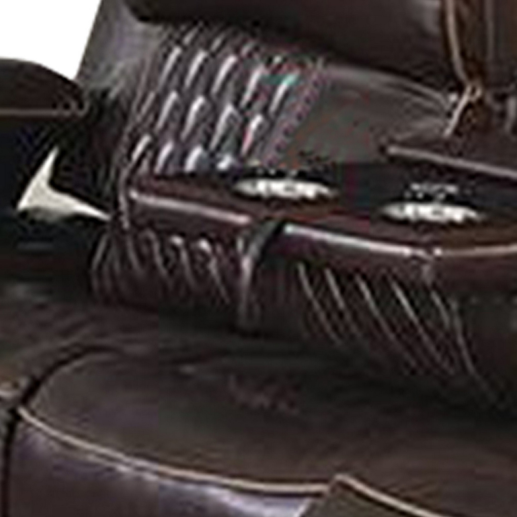 Seda 80 Inch Power Reclining Sofa, USB Port, Dark Brown Vegan Faux Leather