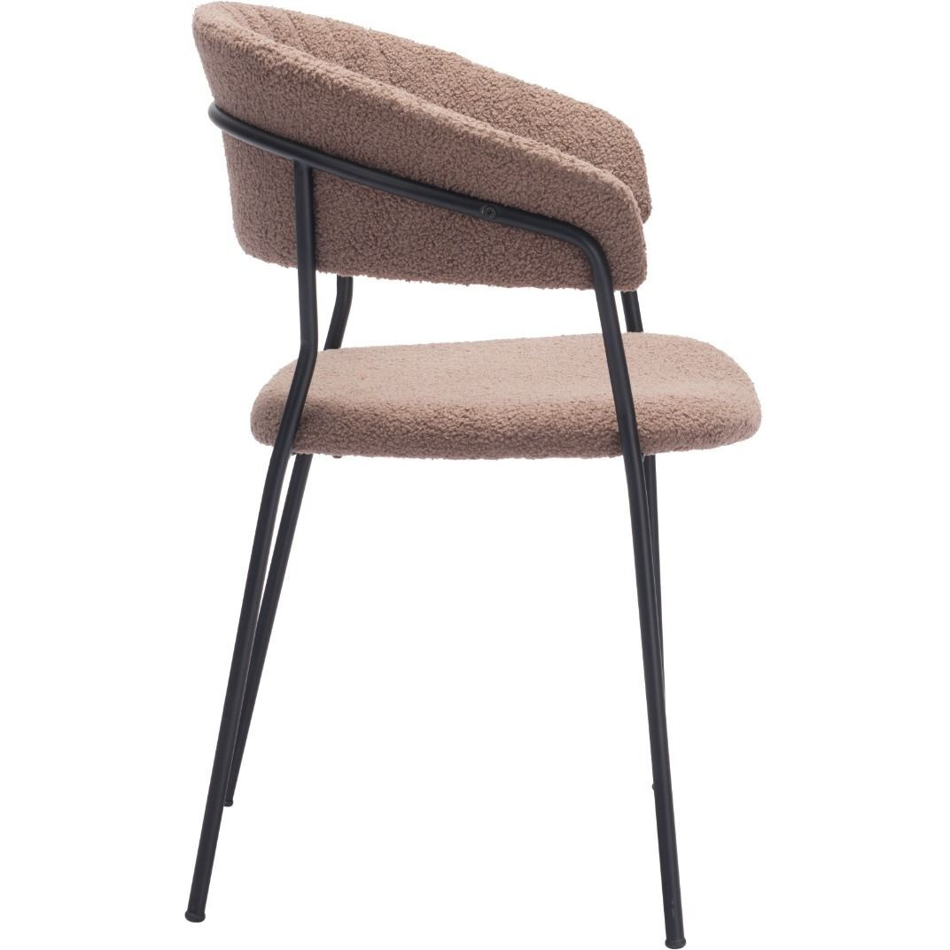 Josephine Dining Chair (Set of 2) Brown