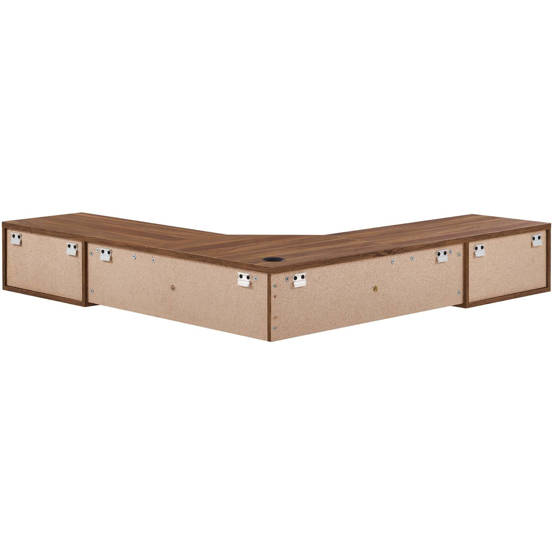 Render Wall Mount Corner Office Desk
