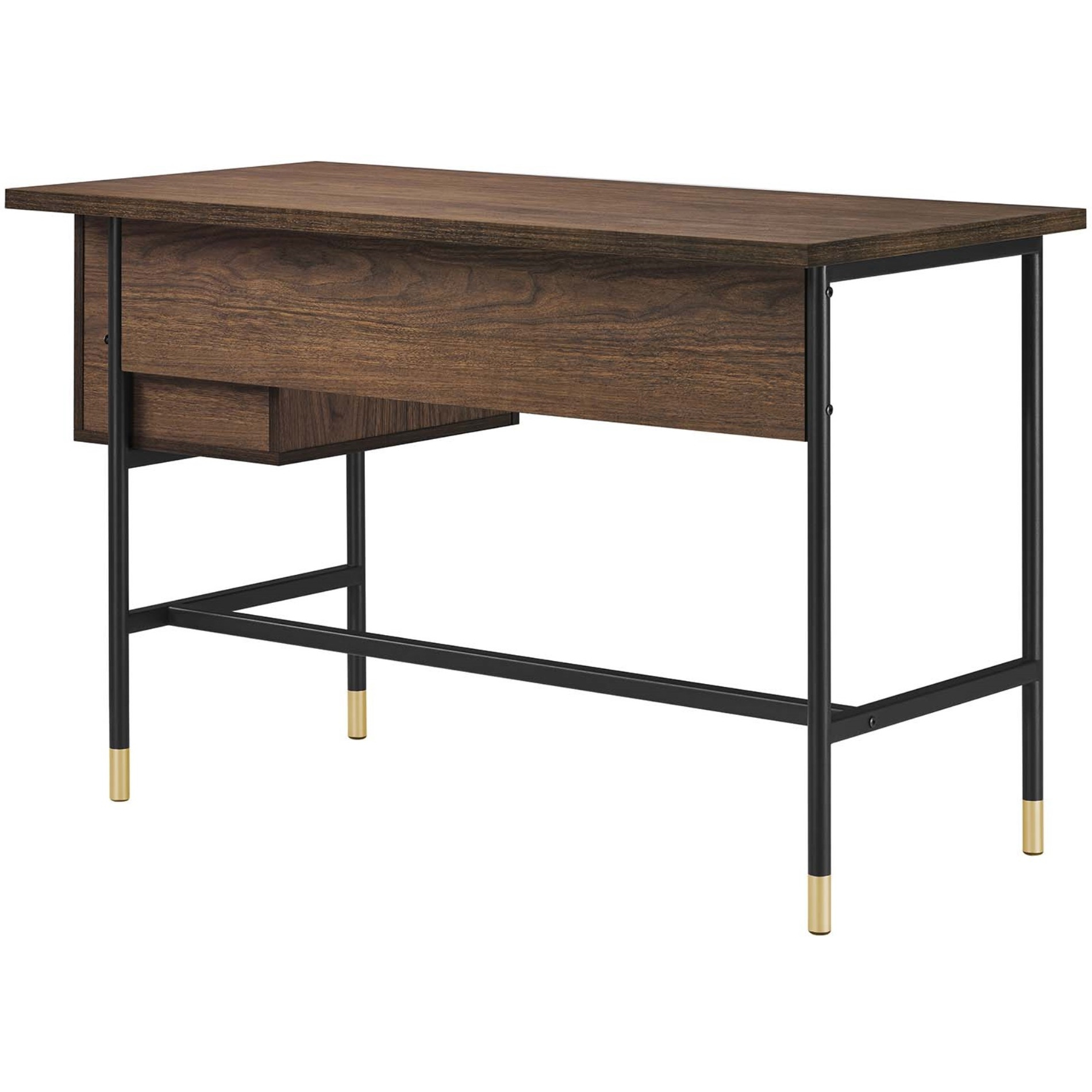 Nexus Office Desk, Black Walnut