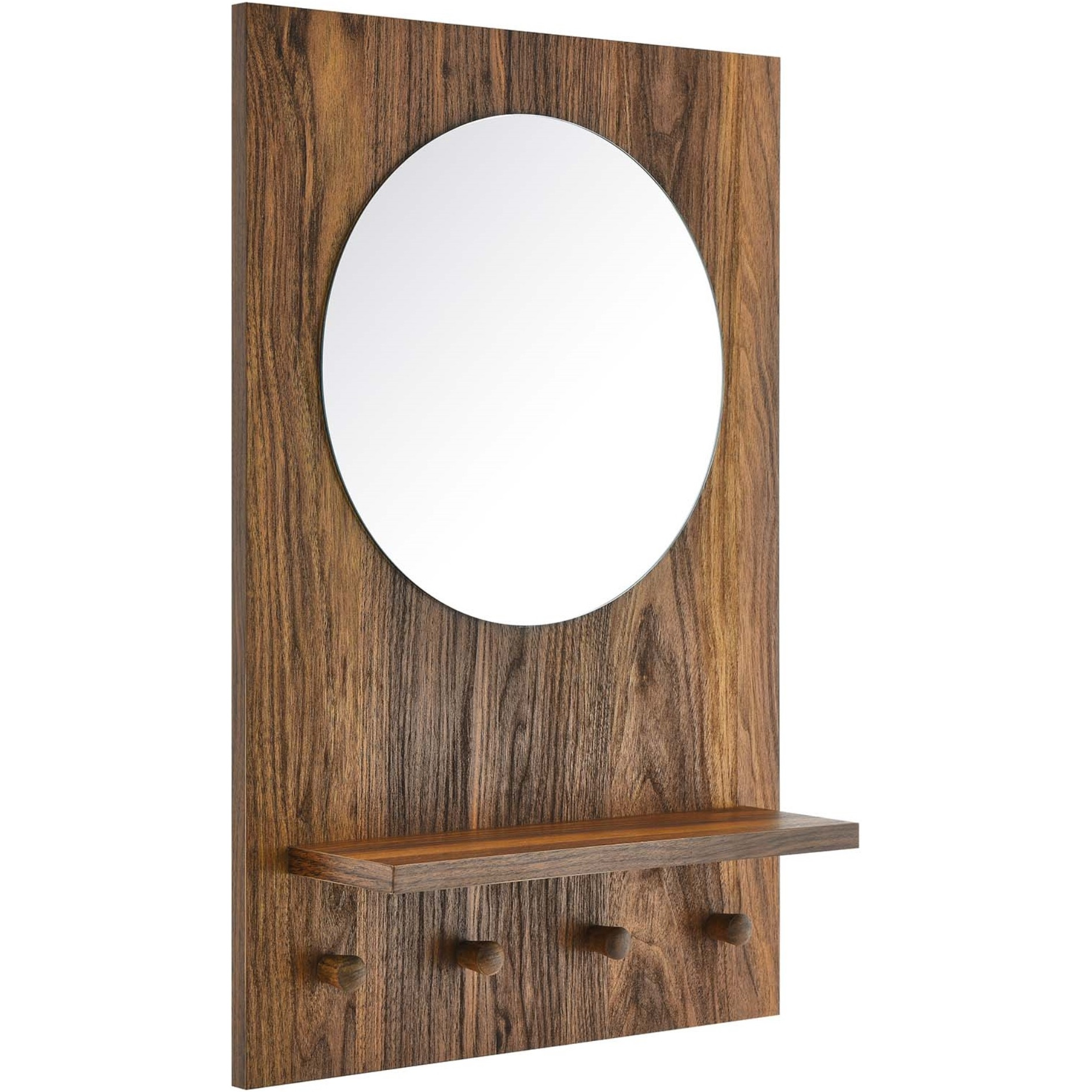 Glint Mirror, Walnut