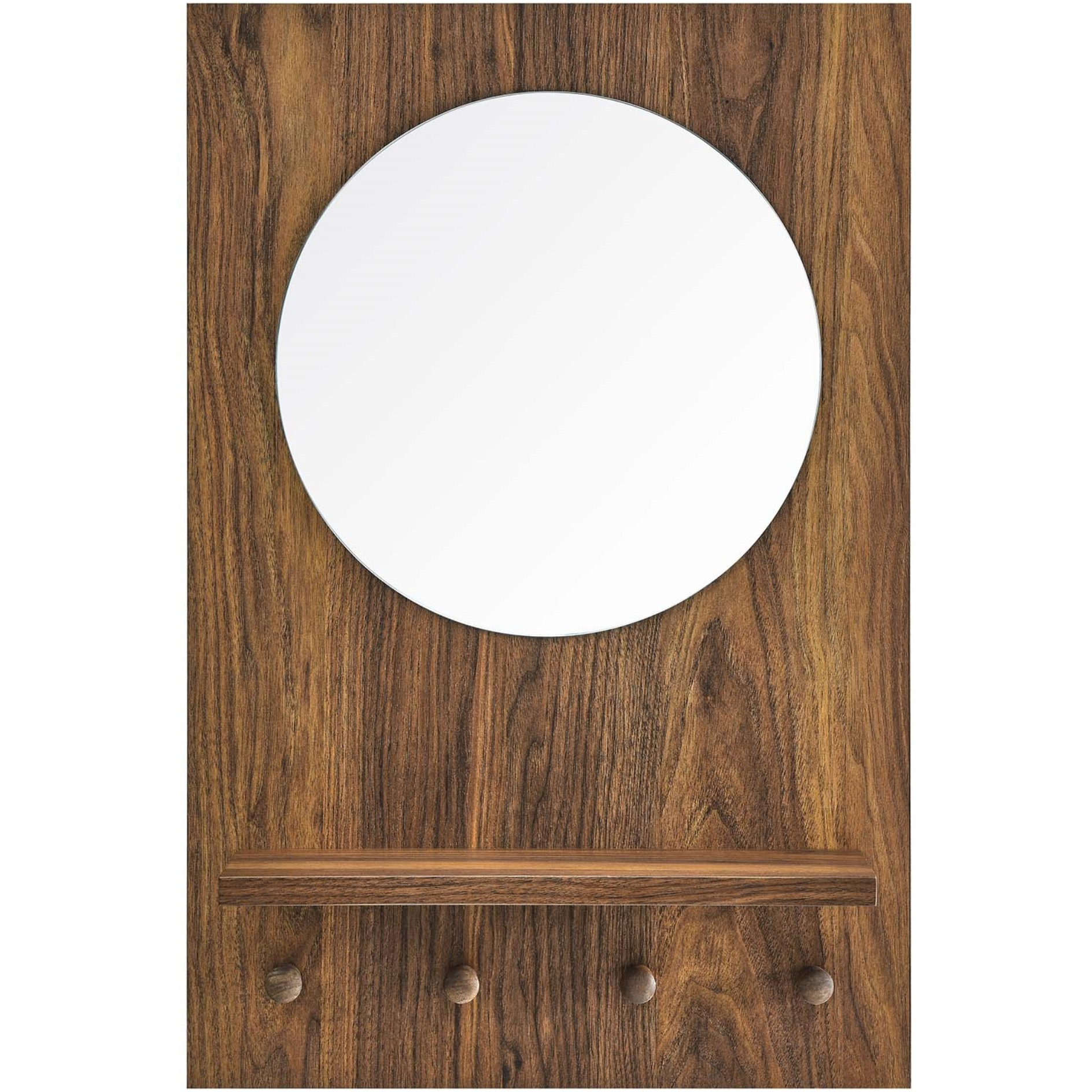 Glint Mirror, Walnut