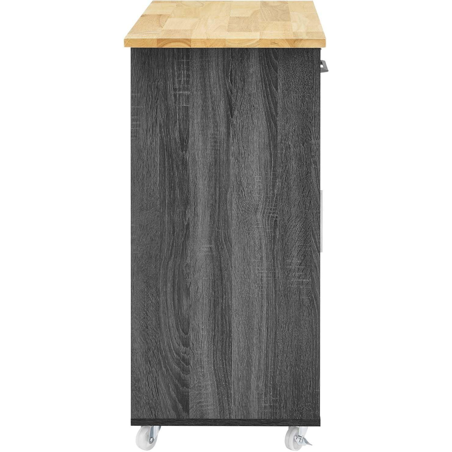 Culinary Kitchen Cart With Spice Rack