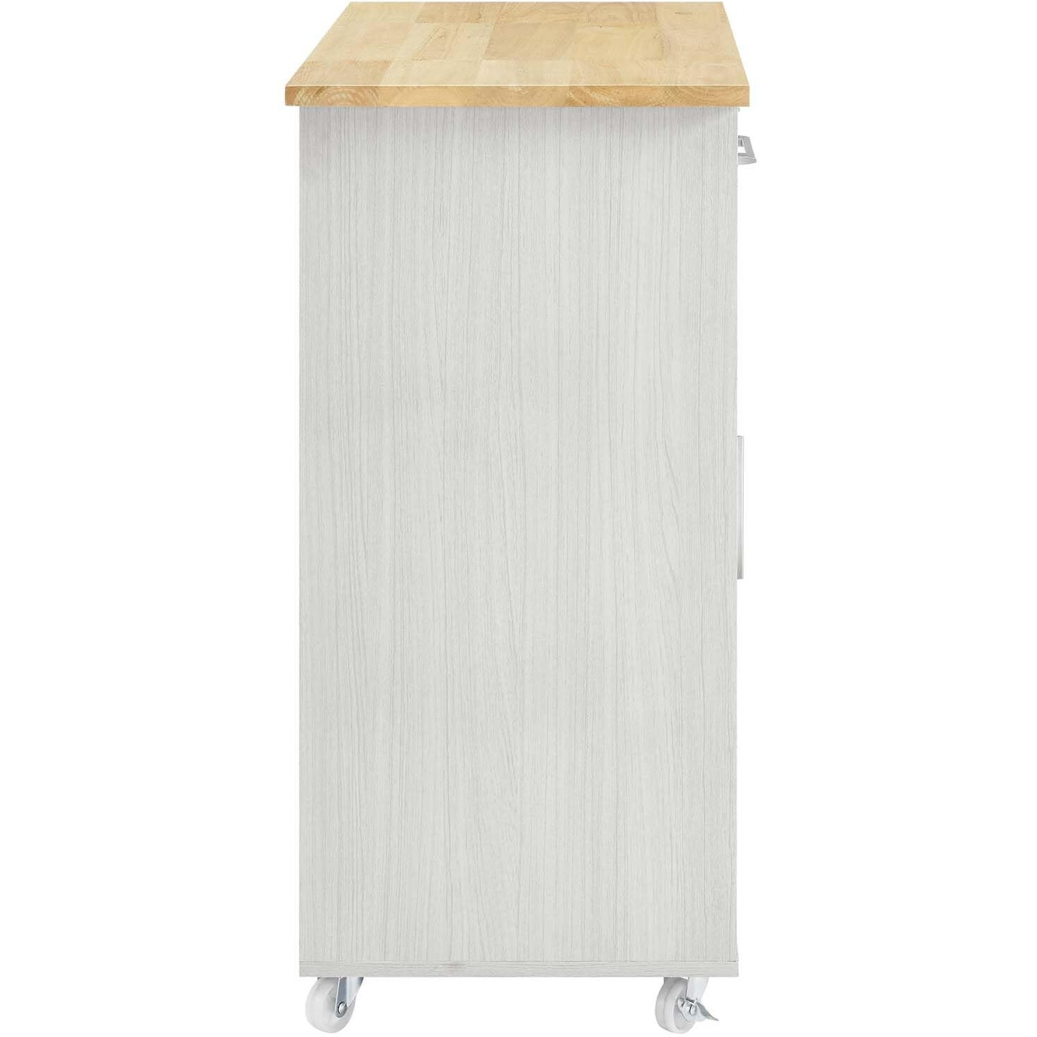 Culinary Kitchen Cart With Spice Rack