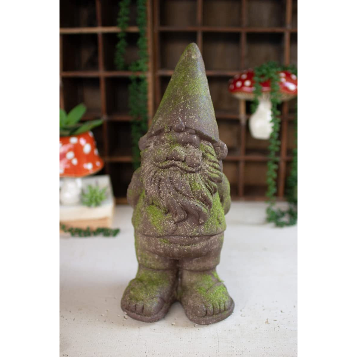 FAUX CONCRETE GNOME