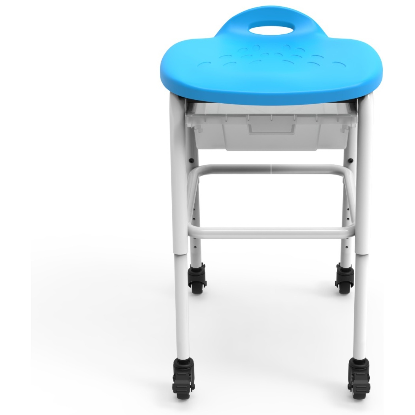 Height Adjustable Stool with C