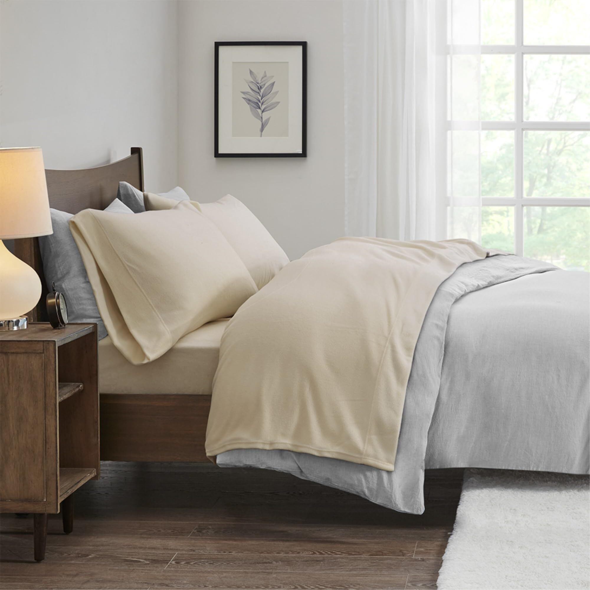 Ergode Sheet Set - Opulent, Ultra-Soft Bedding with Elegant Prints and Solids - Luxurious Comfort and Style - Machine Washable - Complete Bedding Ensemble - Twin/TXL - Blissful Sleep Experience