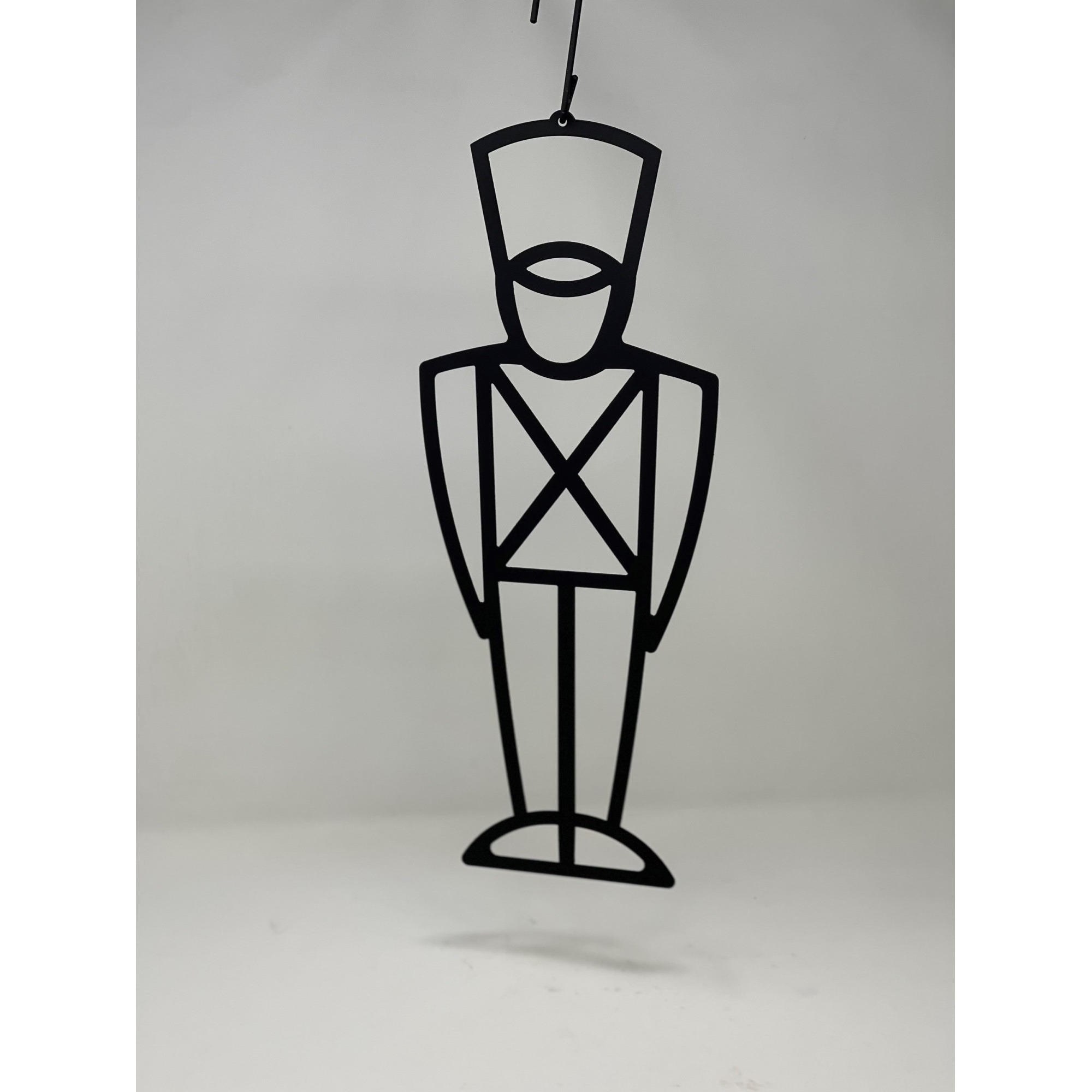 Toy Soldier Decorative Hanging Silhouette