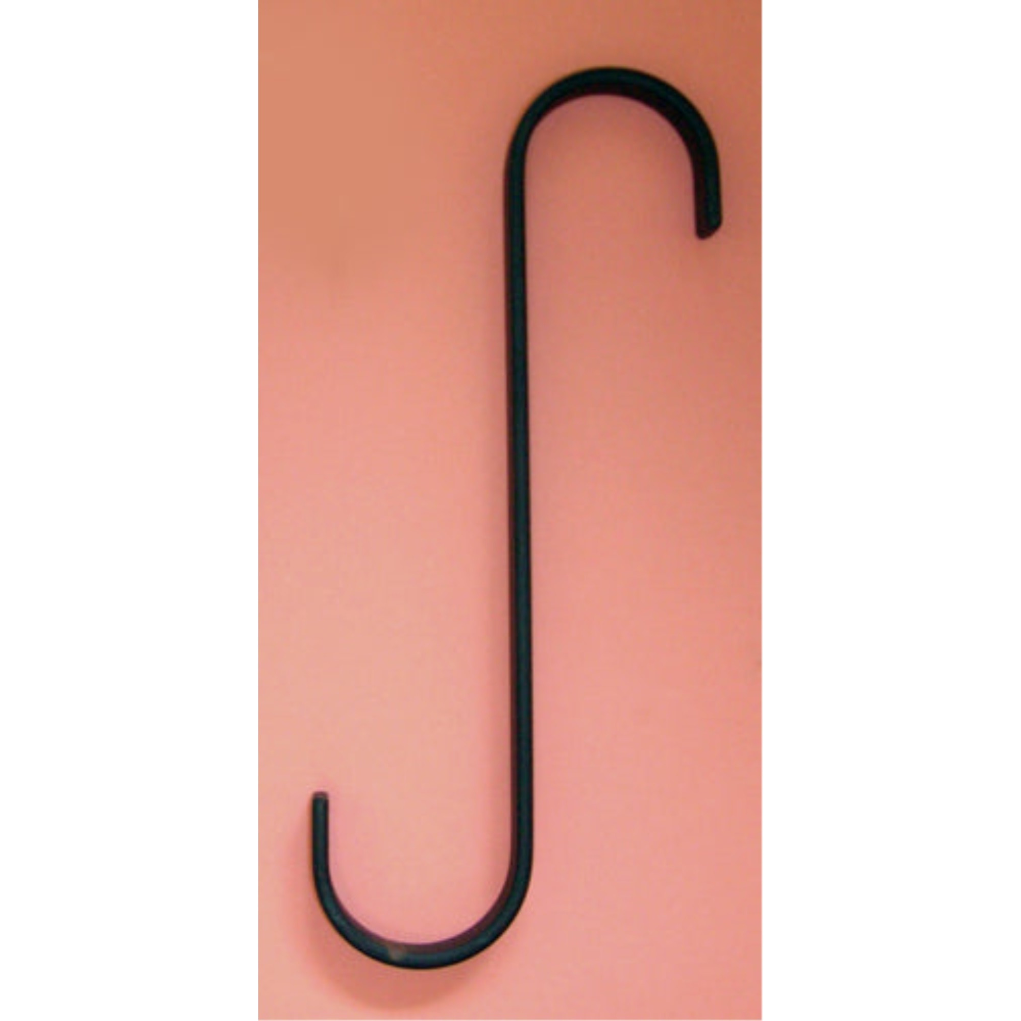 S Hook 7 Inch BLACK FINAL SALE - Non-returnable