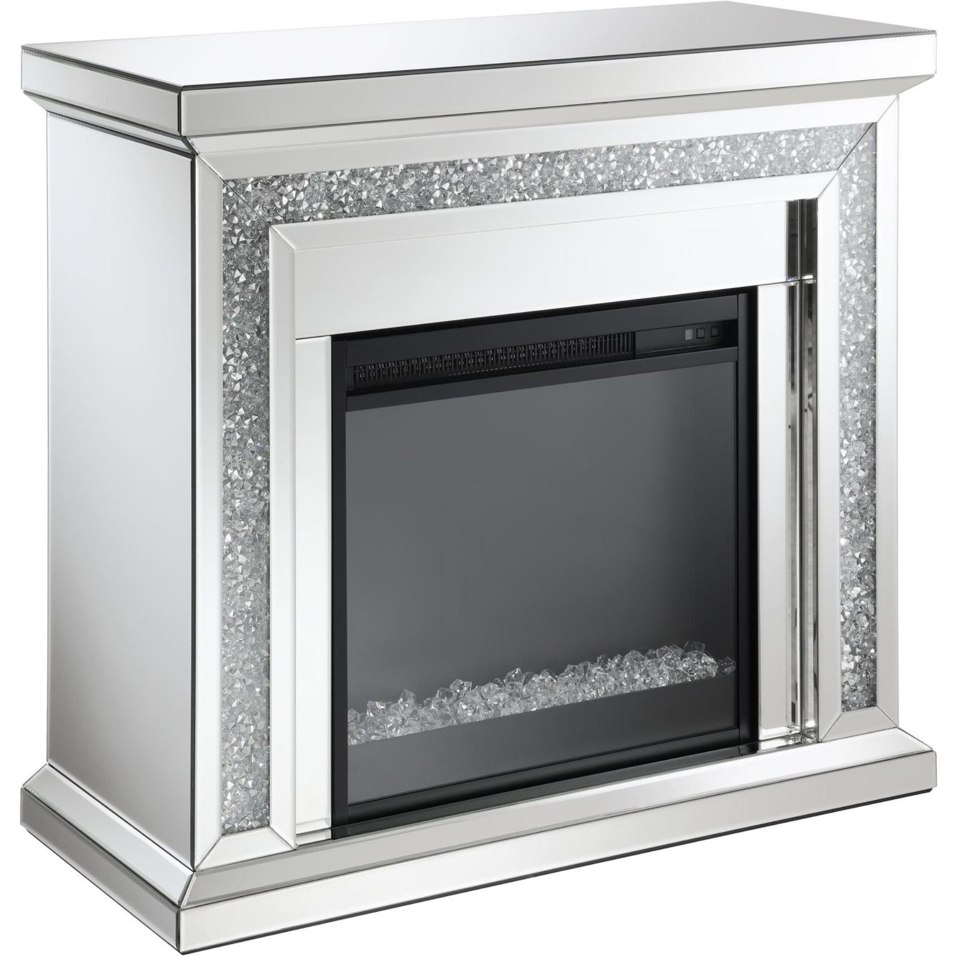 Lorelai Rectangular Freestanding Fireplace Mirror