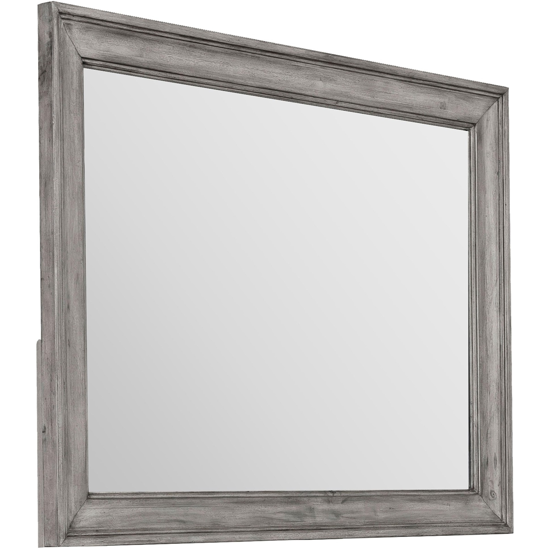 Avenue Rectangular Dresser Mirror Grey