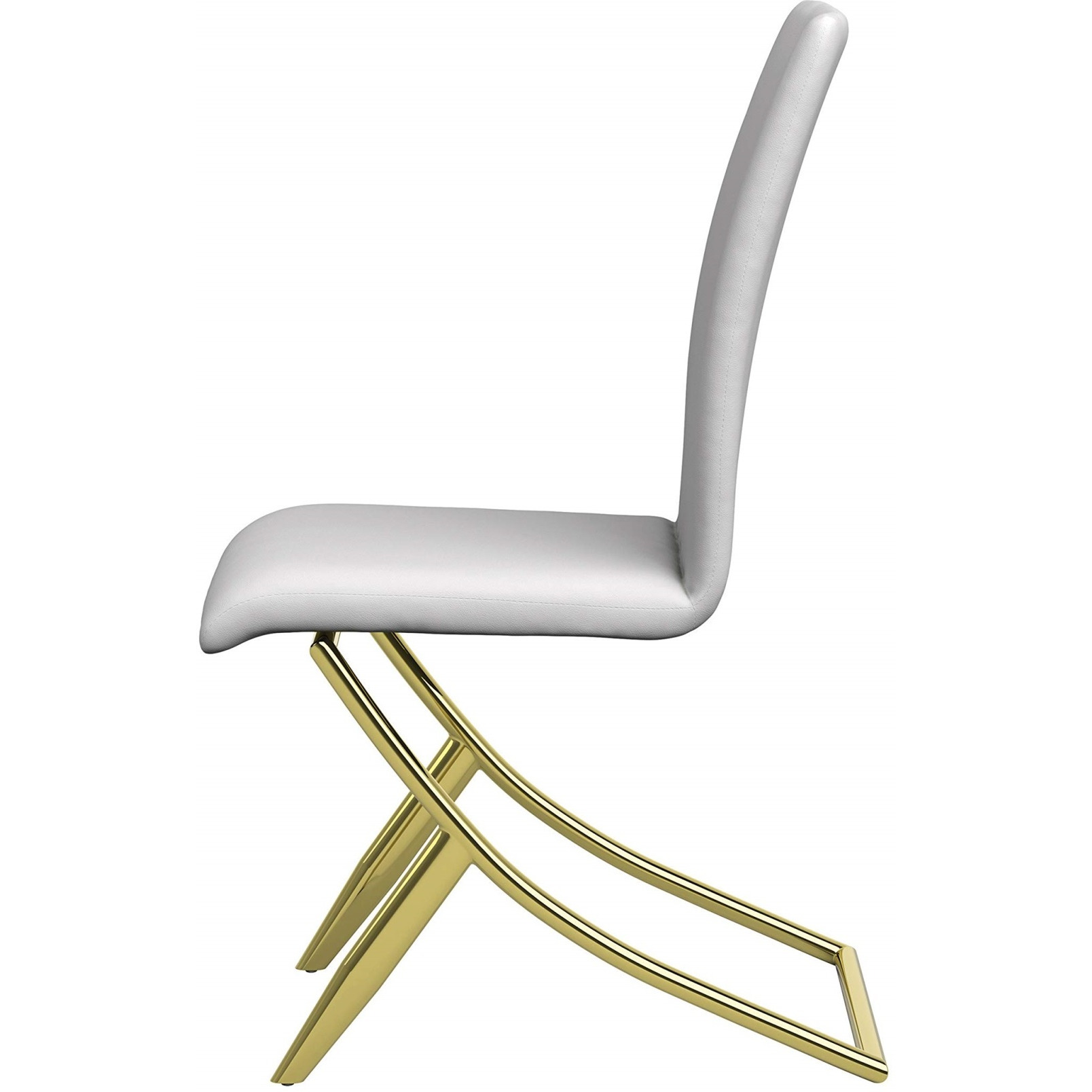 Carmelia Upholstered Side Chairs White (Set of 4)