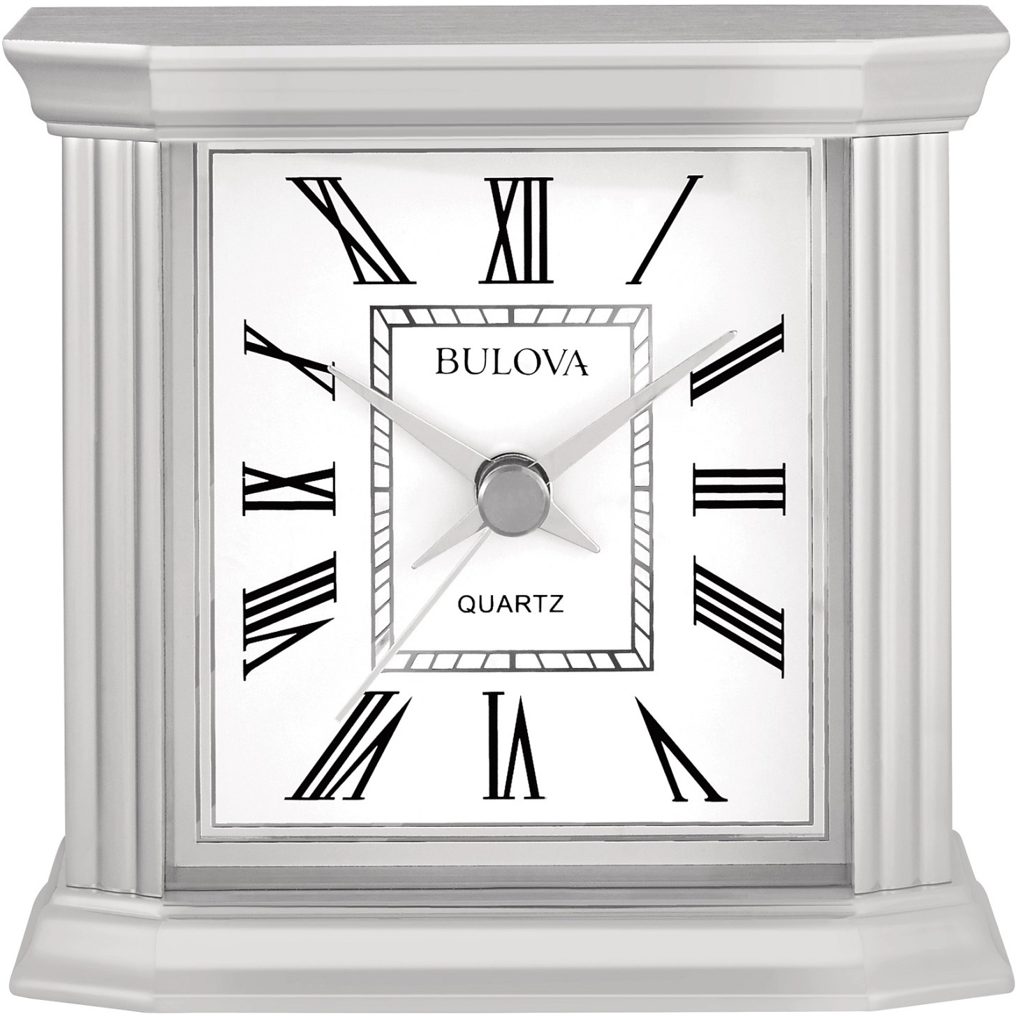 Bulova Clocks, Metal tabletop, B1714 , Wilton, accent dcor