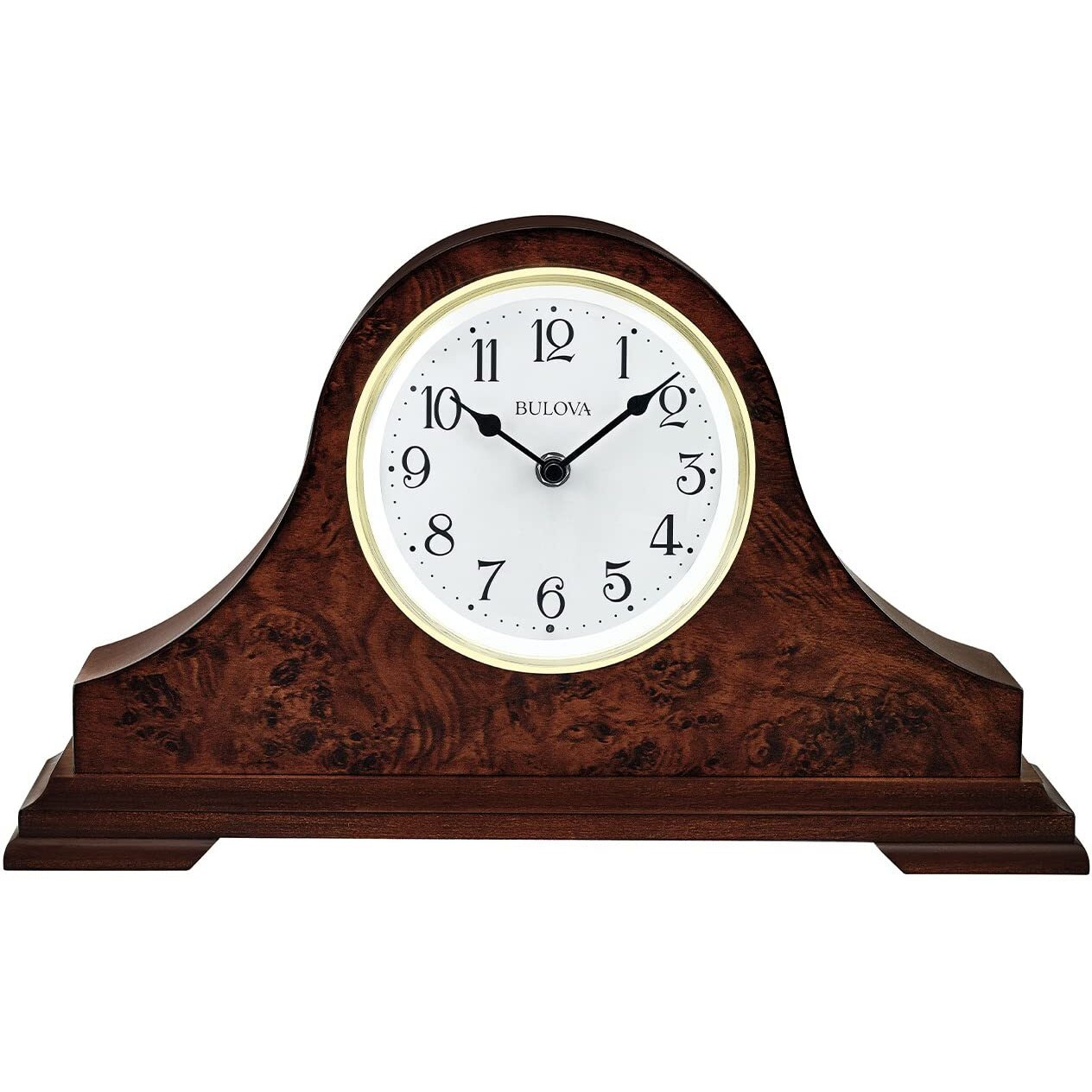 Bulova Clocks, B1853, The Chandler, 3 chimes, lighted dial, quartz movment.