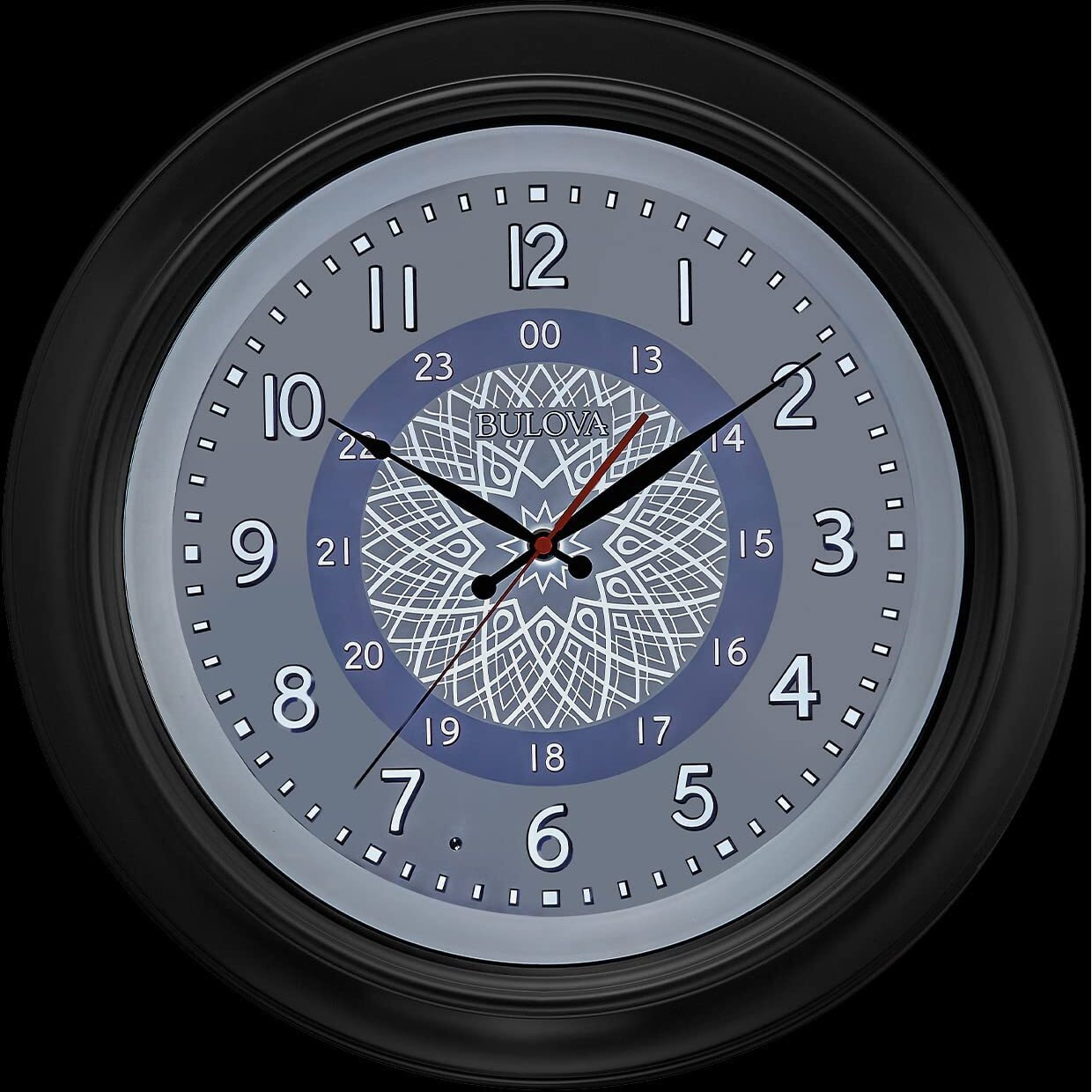 Bulova Clocks C3386 The lighted dial,First Responder, military time,