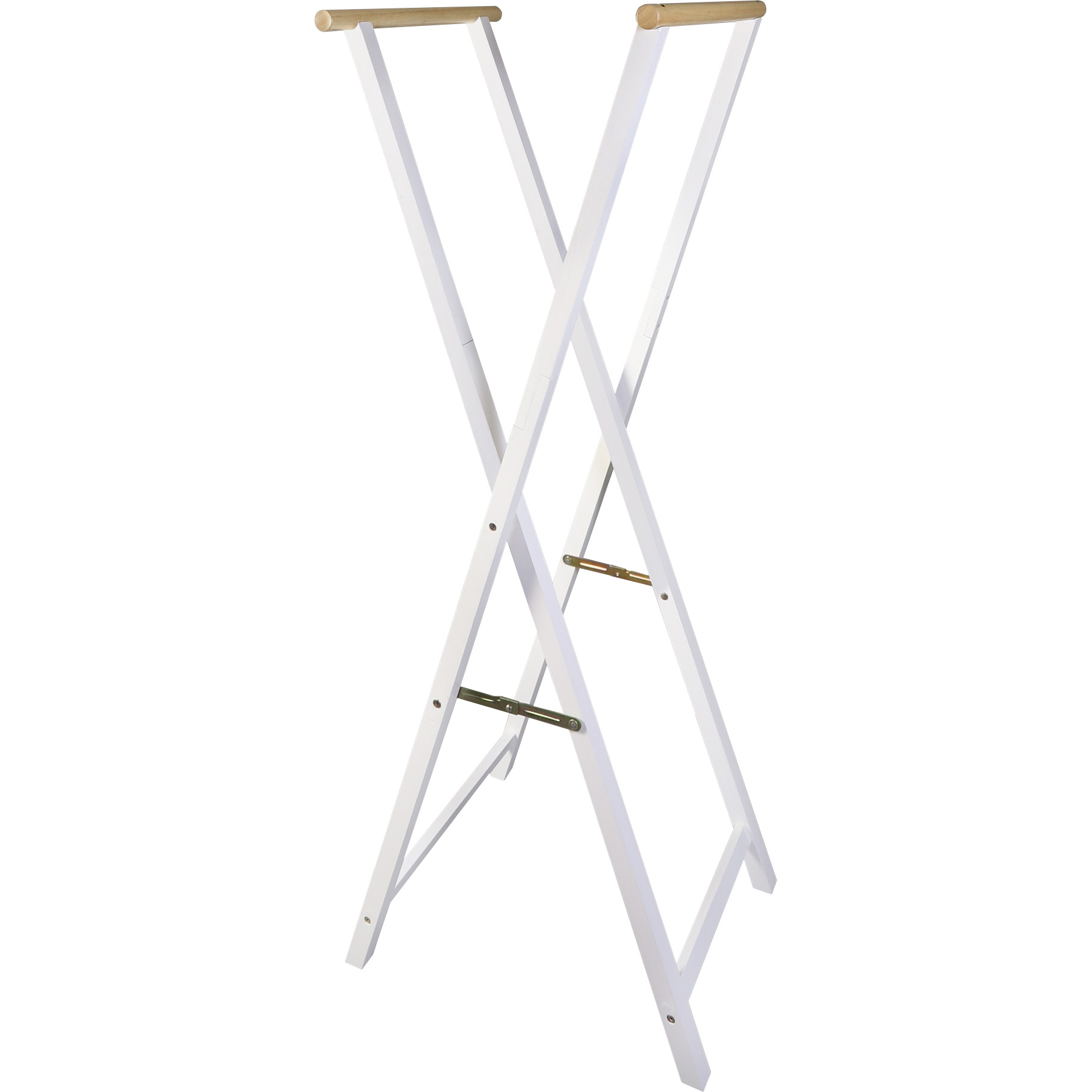 Solid Wood Folding Clothing Garment Rack