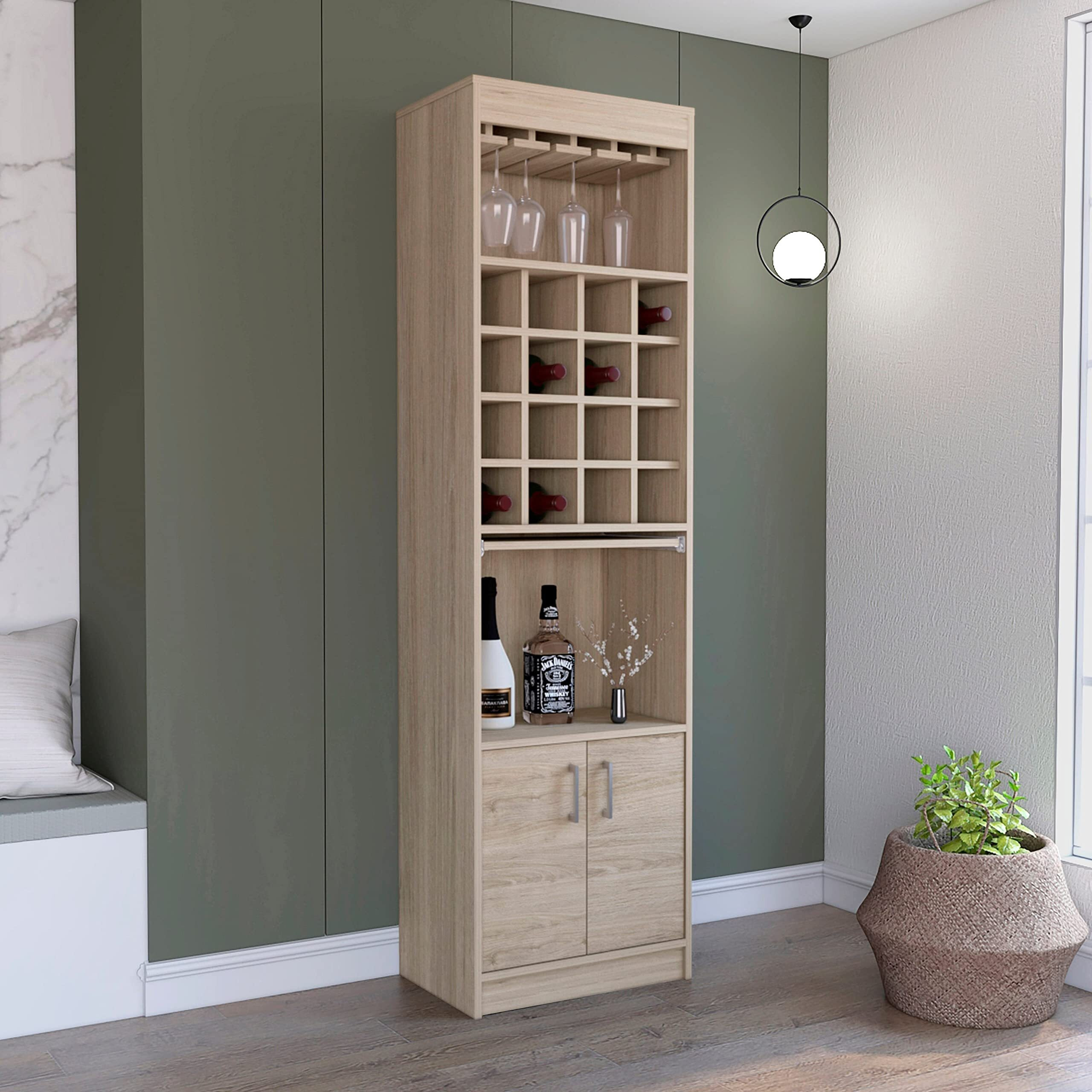 Being Kava Bar Cabinet -Living Room -Light Pine