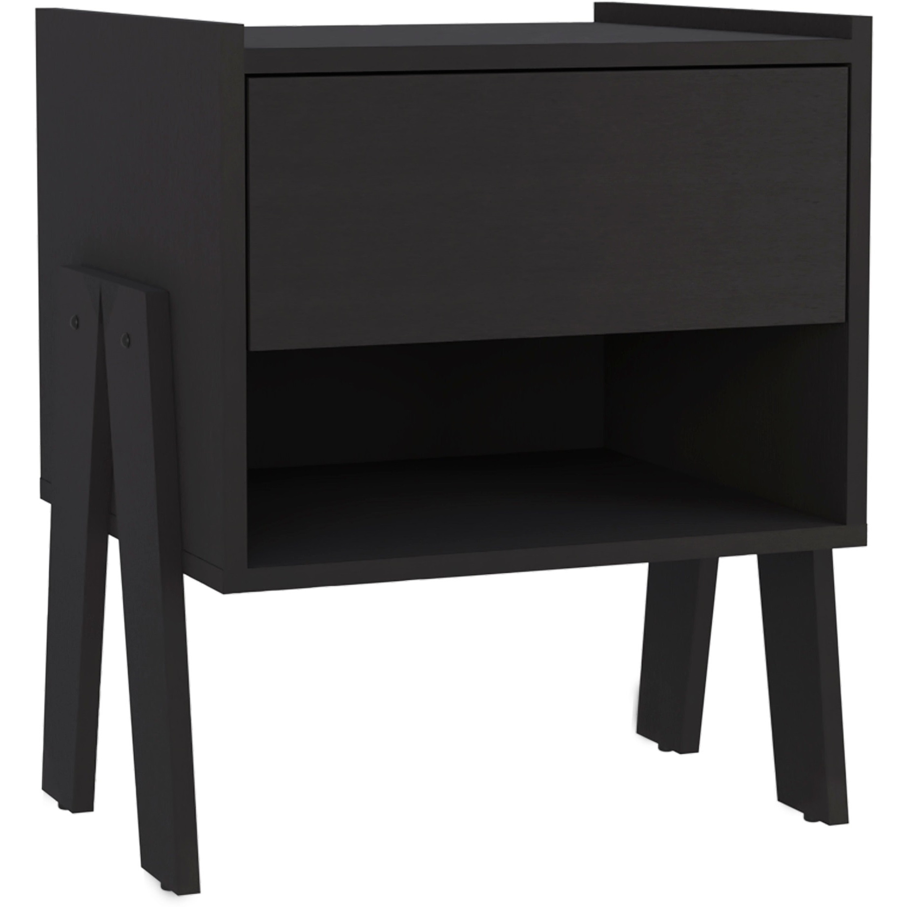 Joy Nightstand  -Bedroom -Black