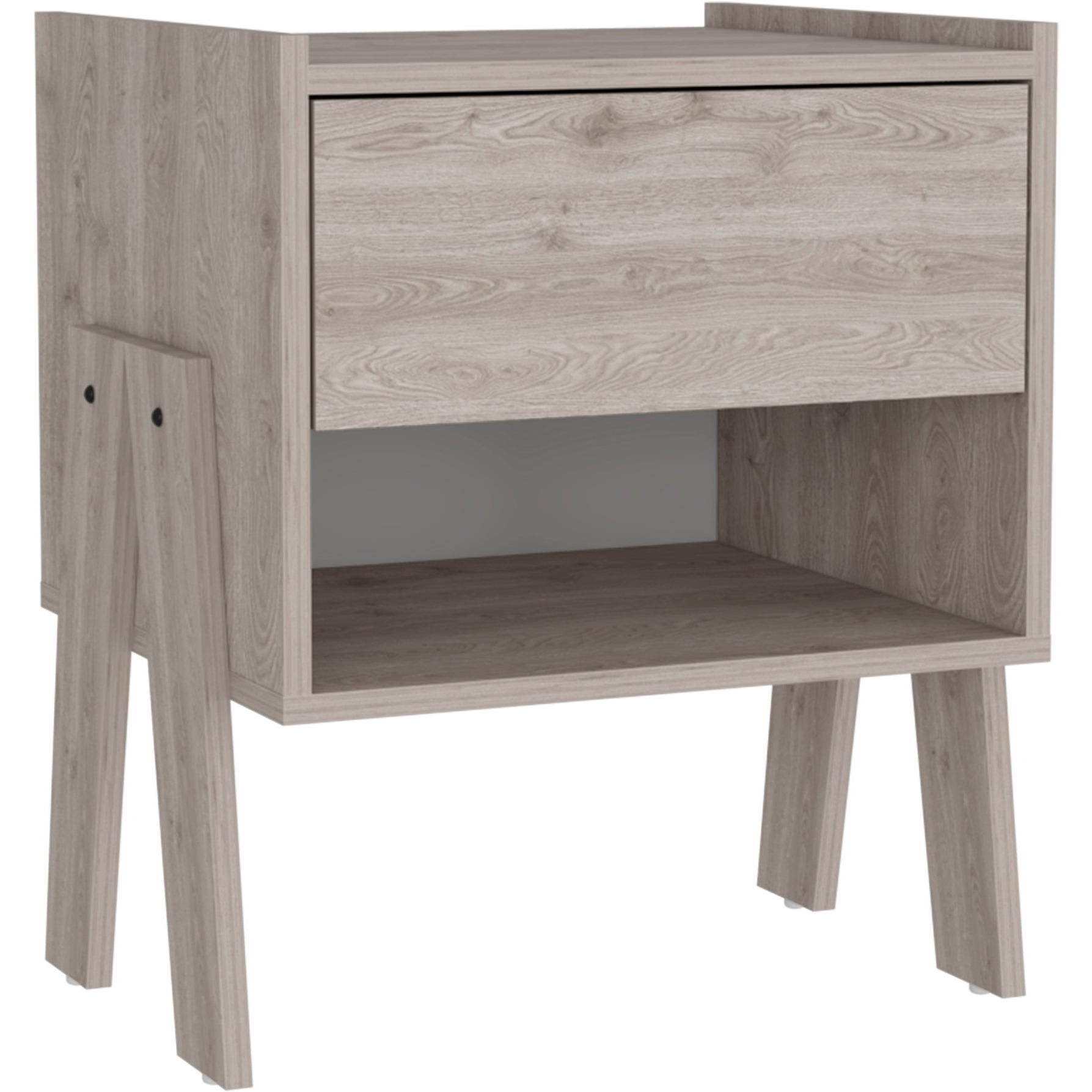 Joy Nightstand  -Bedroom -Light Gray