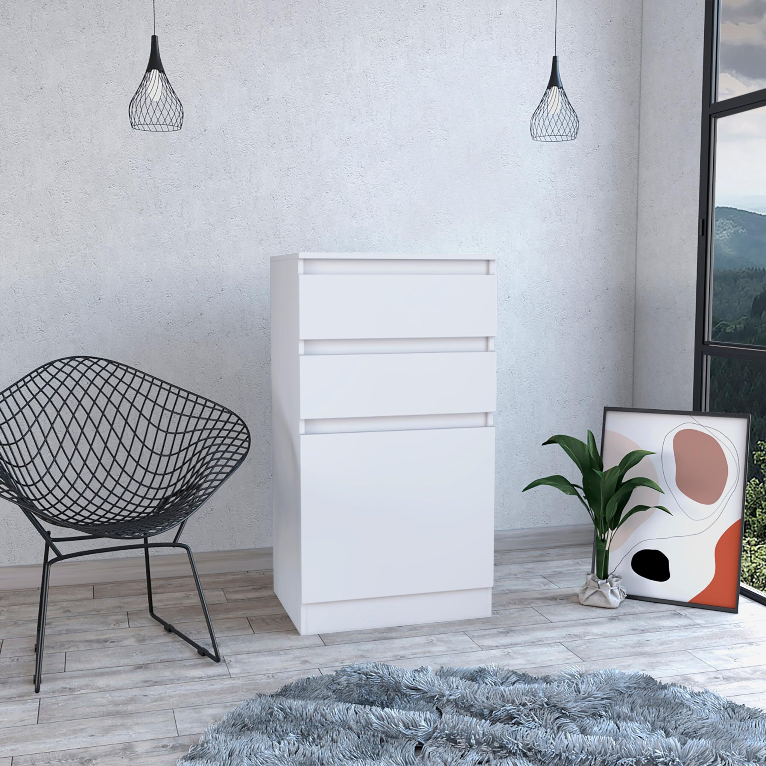 Kamelot Dresser With Jewerly Box  -Bedroom -White