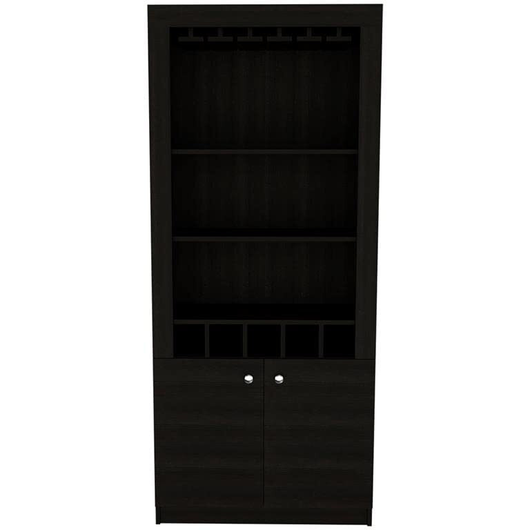 Montenegro Bar Cabinet  -Living Room -Black