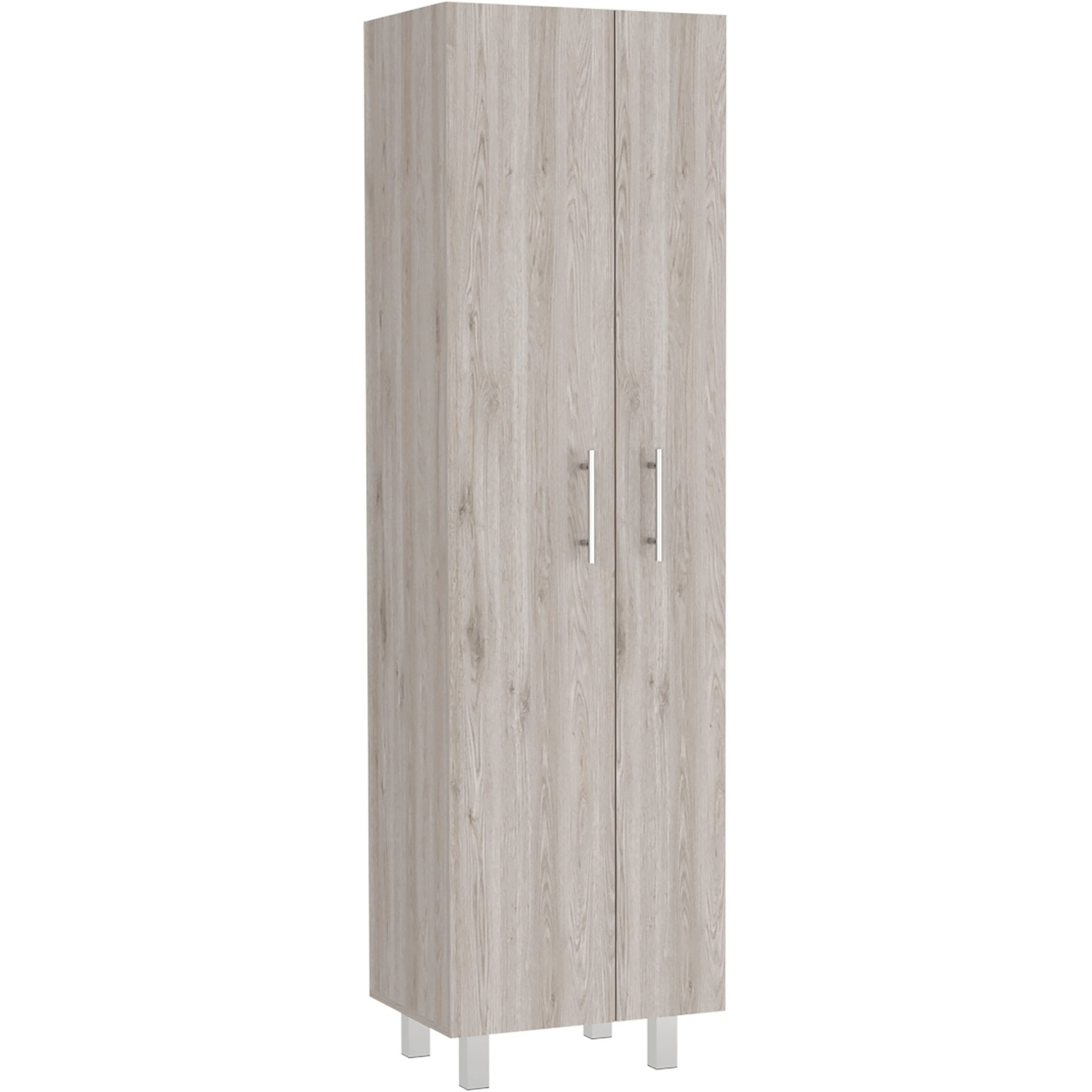 Nala Cleaning Cabinet -Kitchen -Light Gray / White