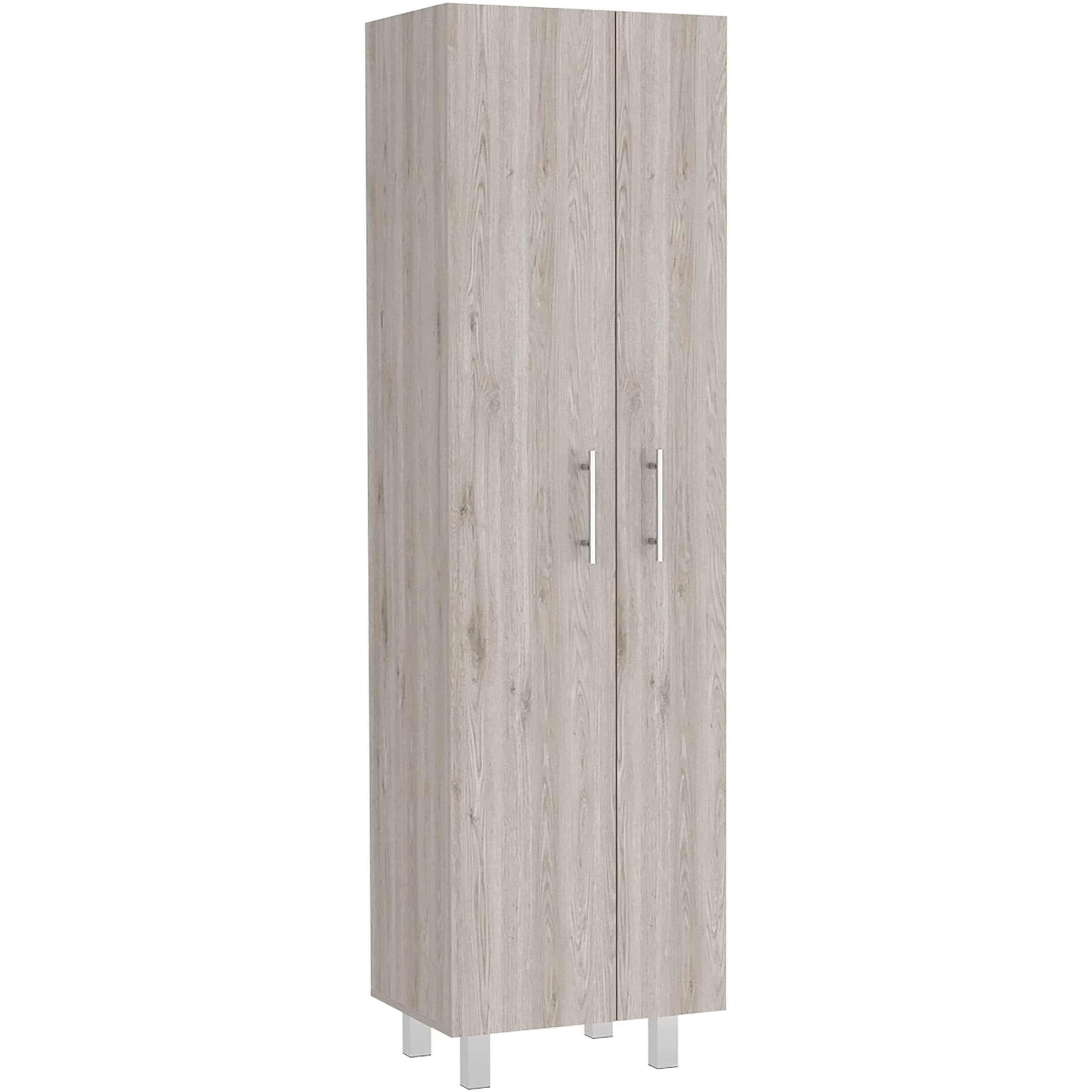 Nala Cleaning Cabinet -Kitchen -Light Gray / White