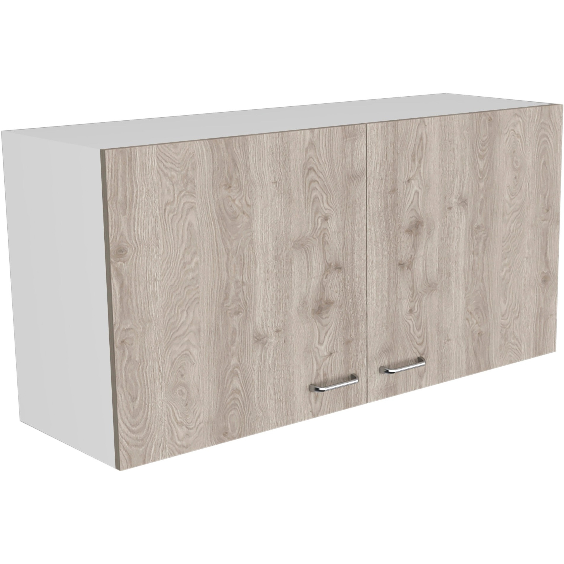 Napoles Wall Cabinet  -Kitchen -White / Light Gray