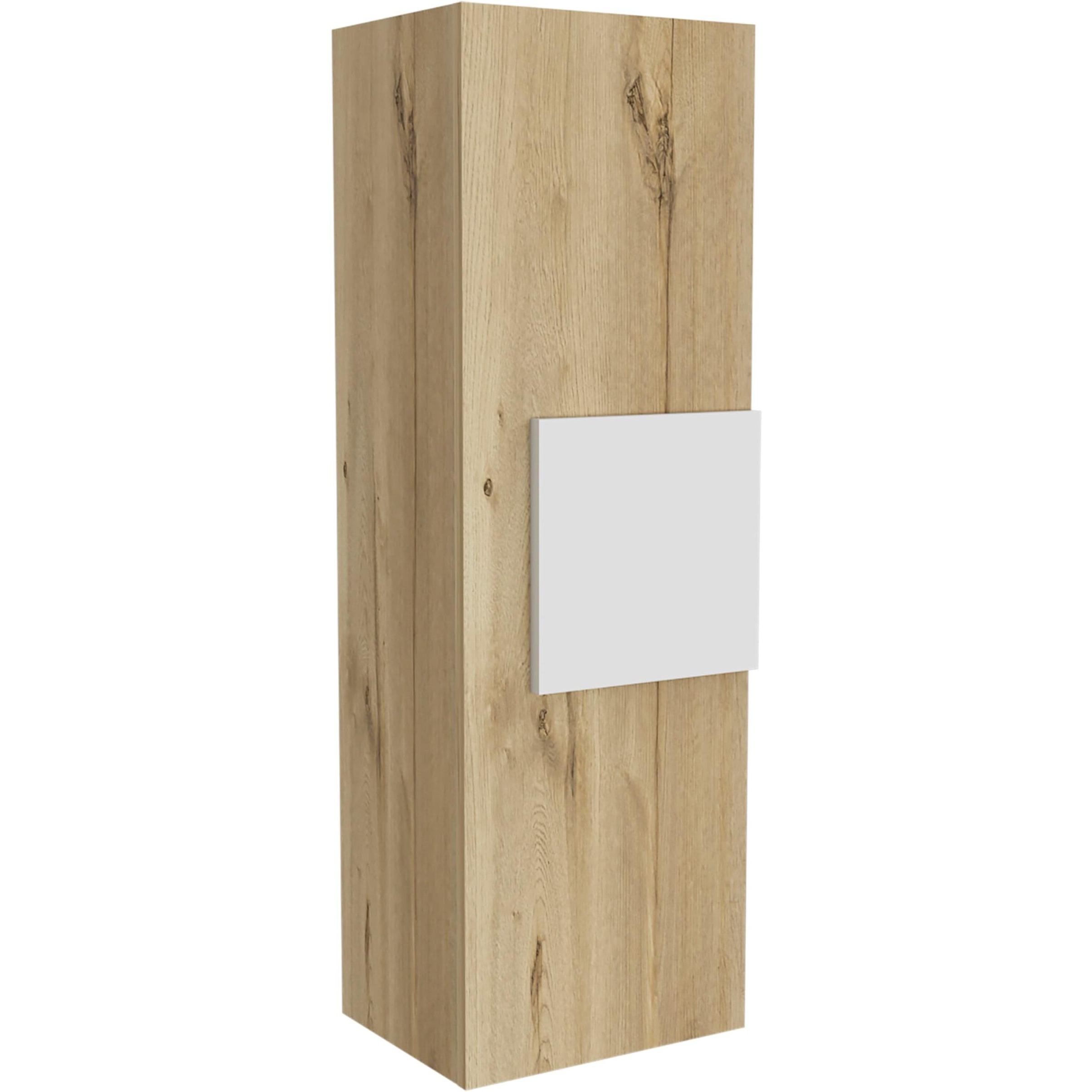 Vanguard Medicine Cabinet -Bathroom -White / Light Oak