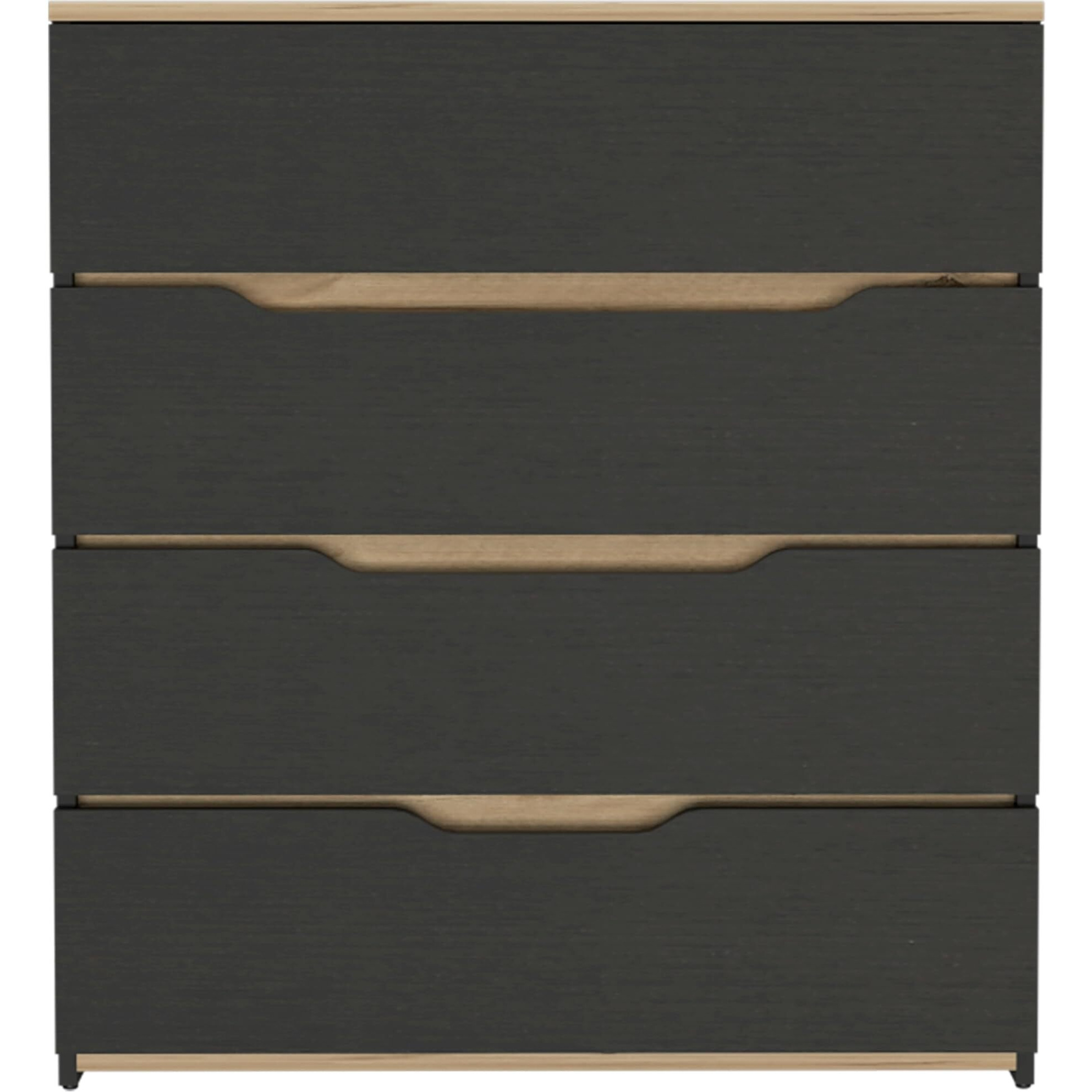 Zoe Dresser -Bedroom -Black / Light Oak