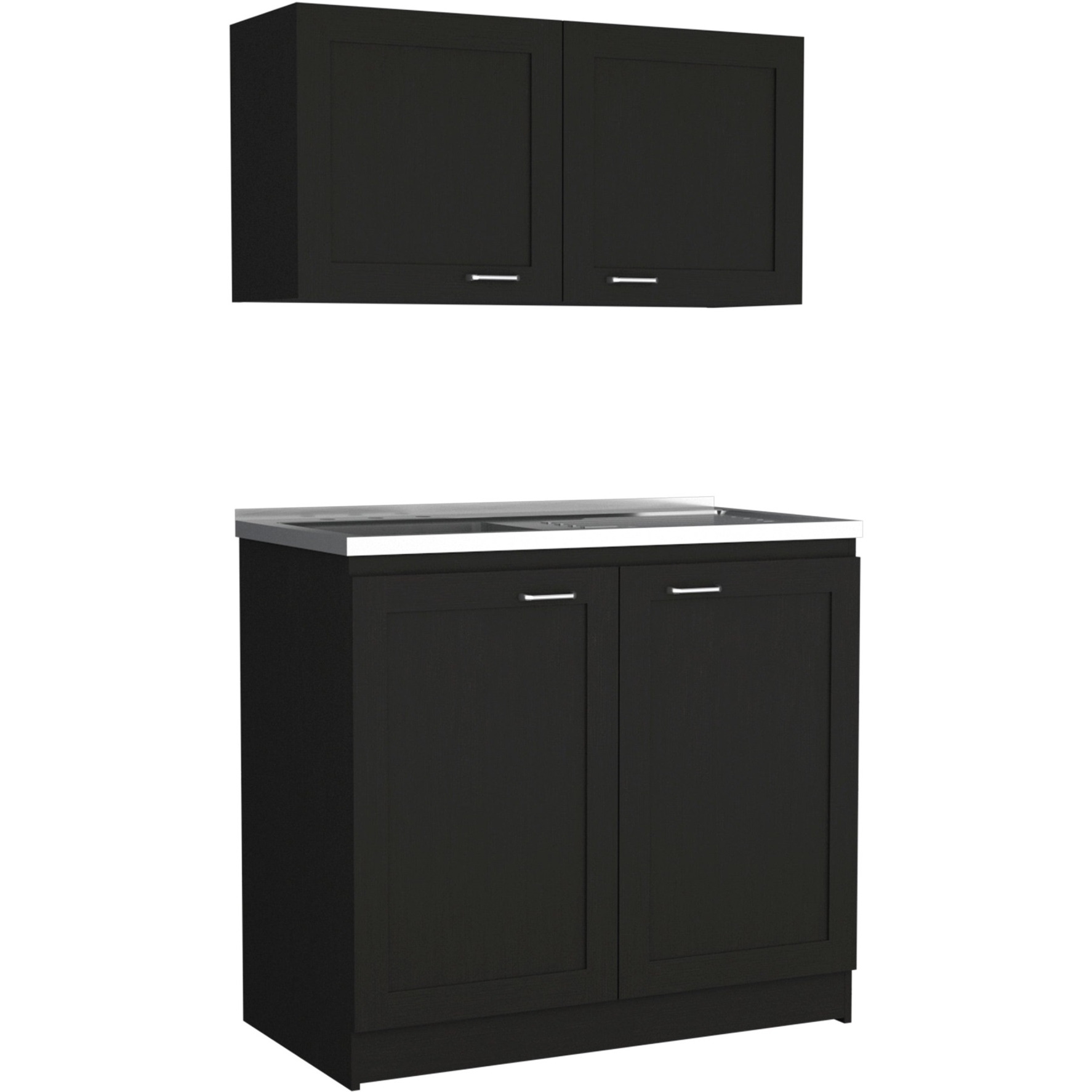 Zurich Cabinet Set -Kitchen -Black