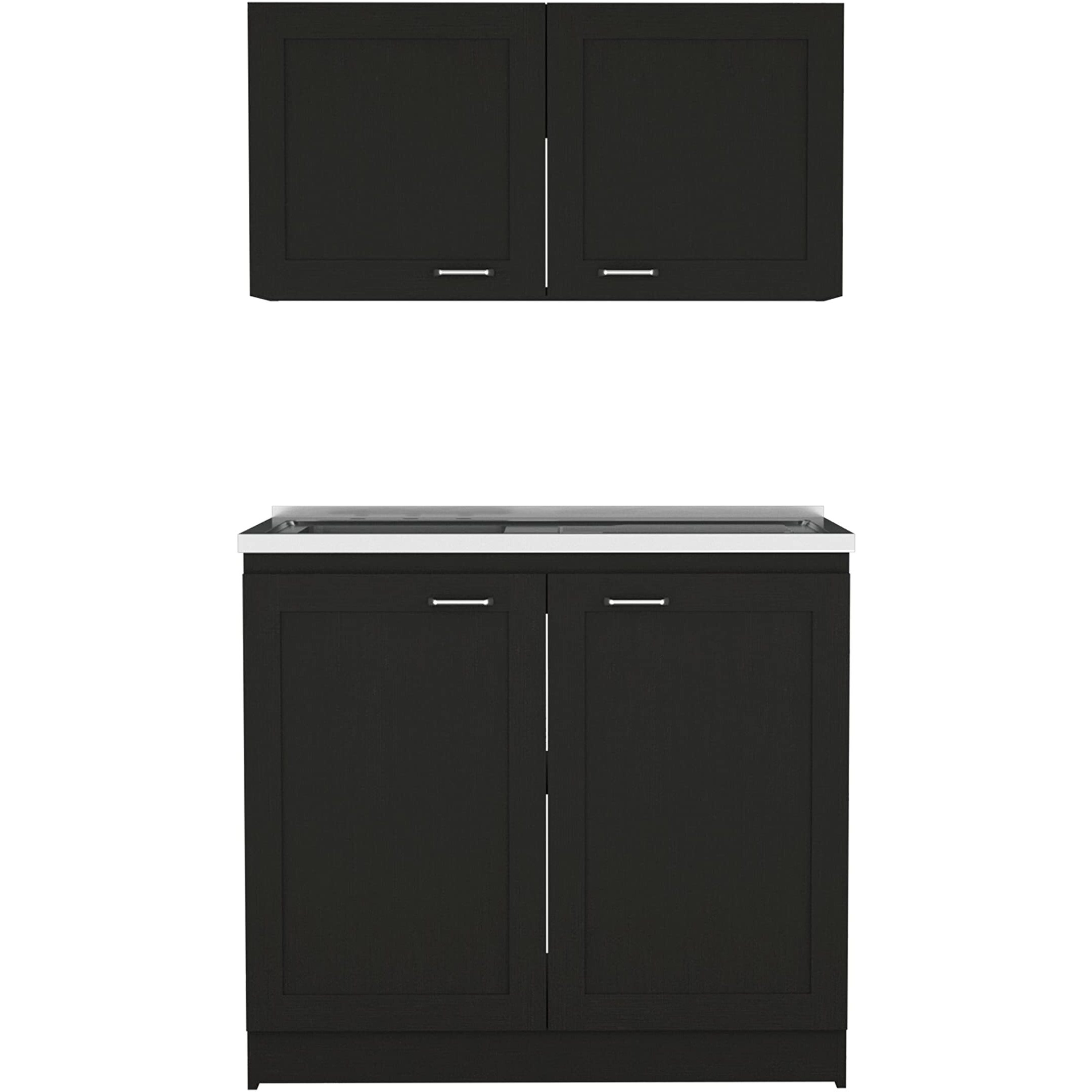 Zurich Cabinet Set -Kitchen -Black