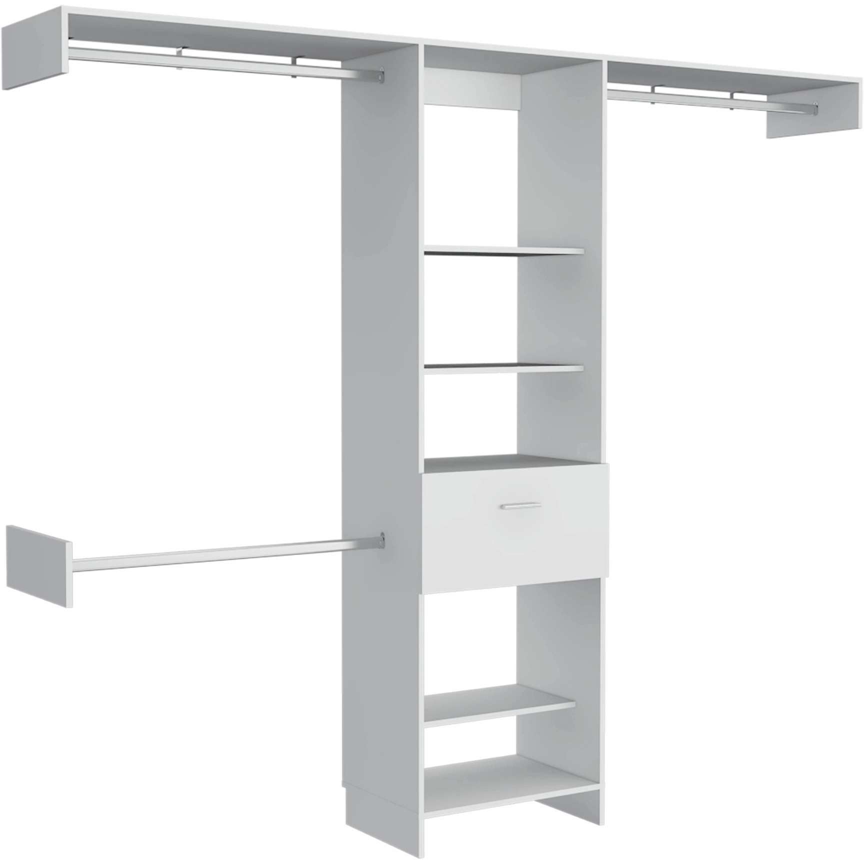 Manchester 250 Closet System -Bedroom -White