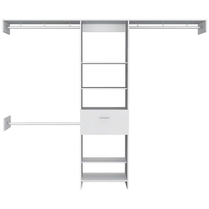 Manchester 250 Closet System -Bedroom -White