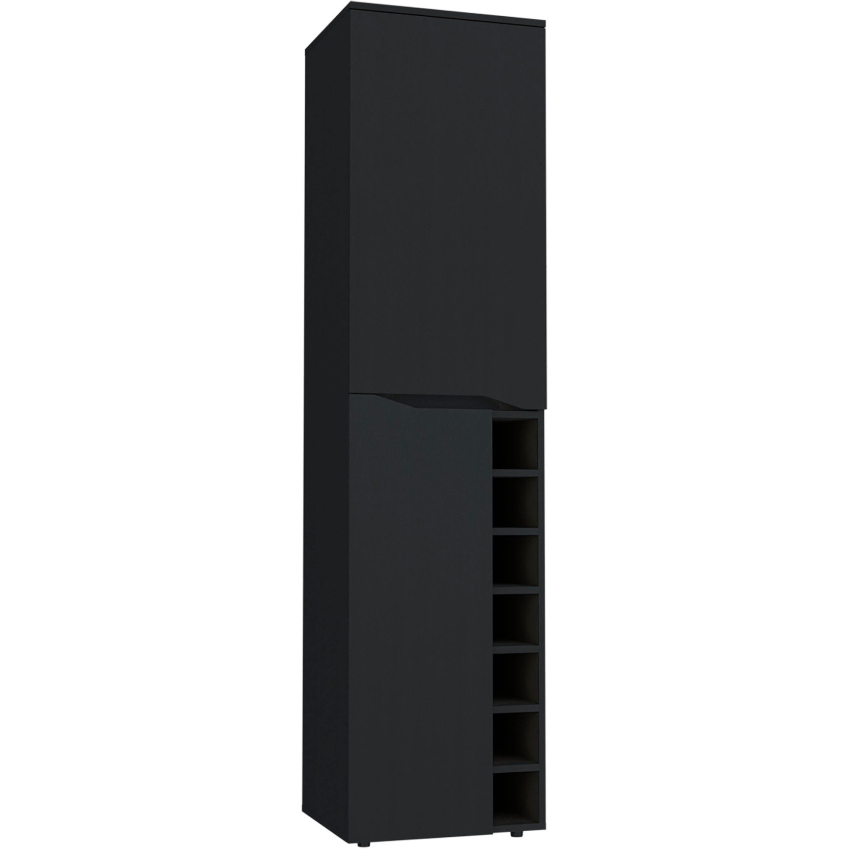 Obregon Tall Bar Cabinet -Living Room -Black
