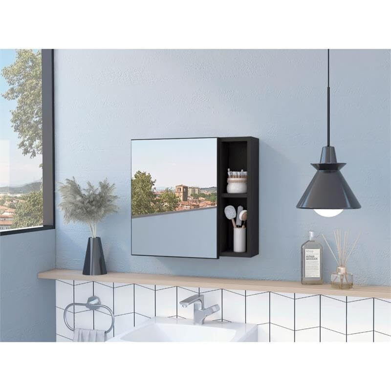Oman Medicine Cabinet  -Bathroom -Black