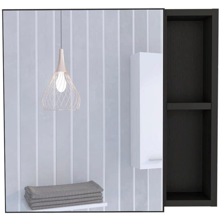 Oman Medicine Cabinet  -Bathroom -Black