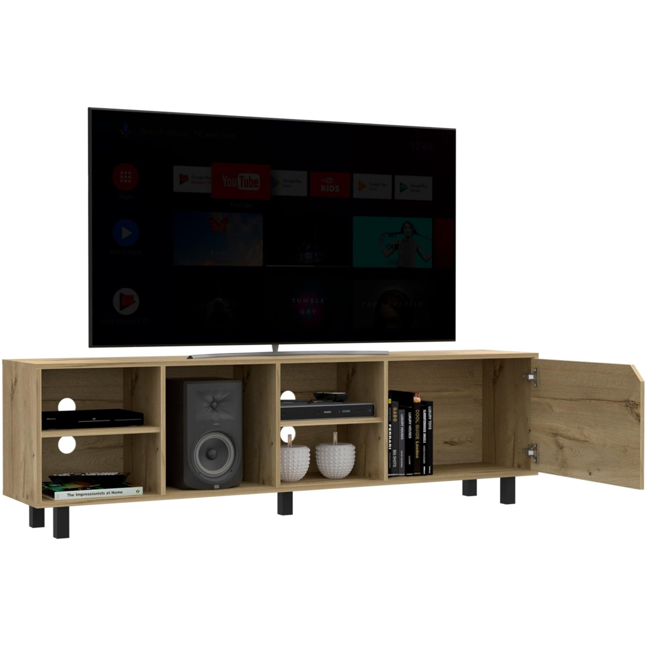 Valdivia Tv Stand -Living Room -Light Oak