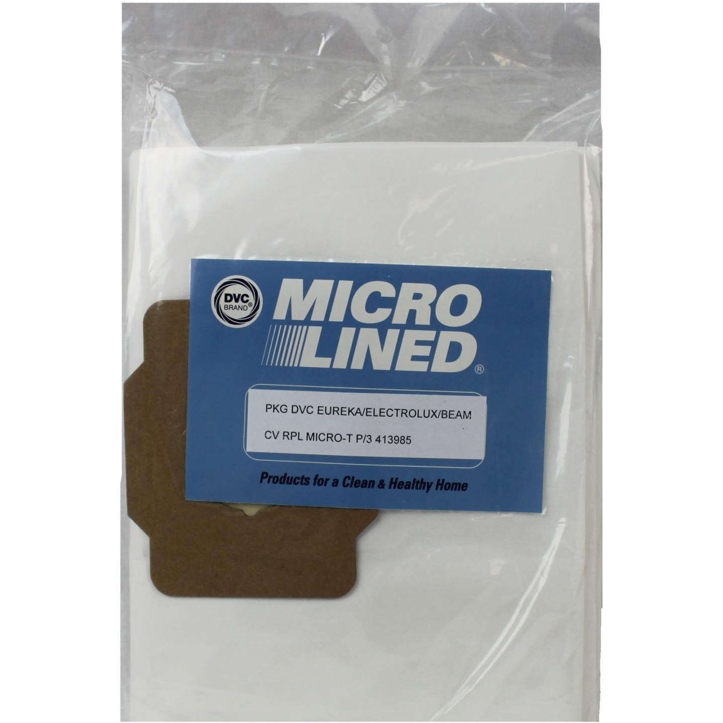 Paper Bag, Eureka Central Vac Beam/Eur/Lux ML 3 Pk