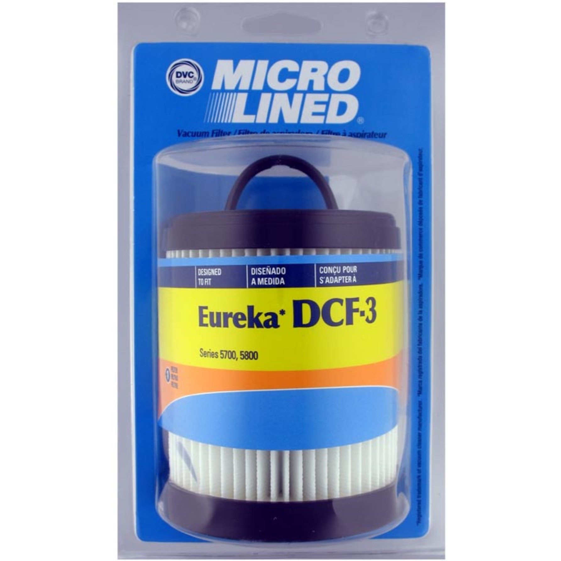 Filter, DVC Eureka/Sanitaire DCF3 1Pk