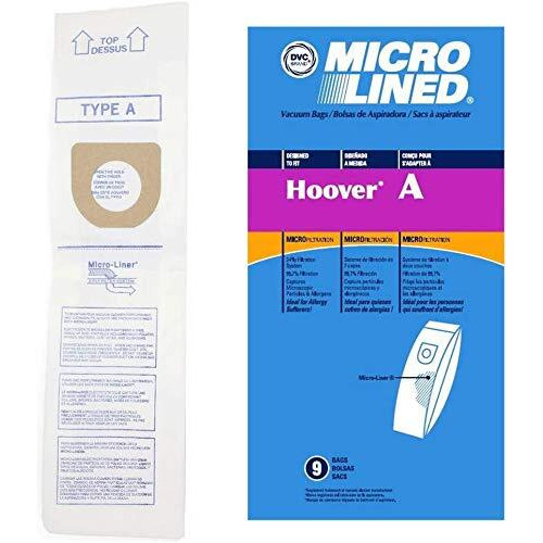 Paper Bag, DVC Hoover A Microlined 9Pk